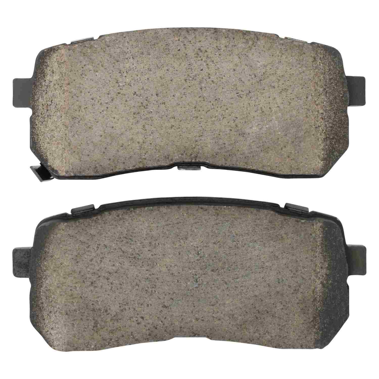 Front View of Rear Disc Brake Pad Set MPA 1001-1302C