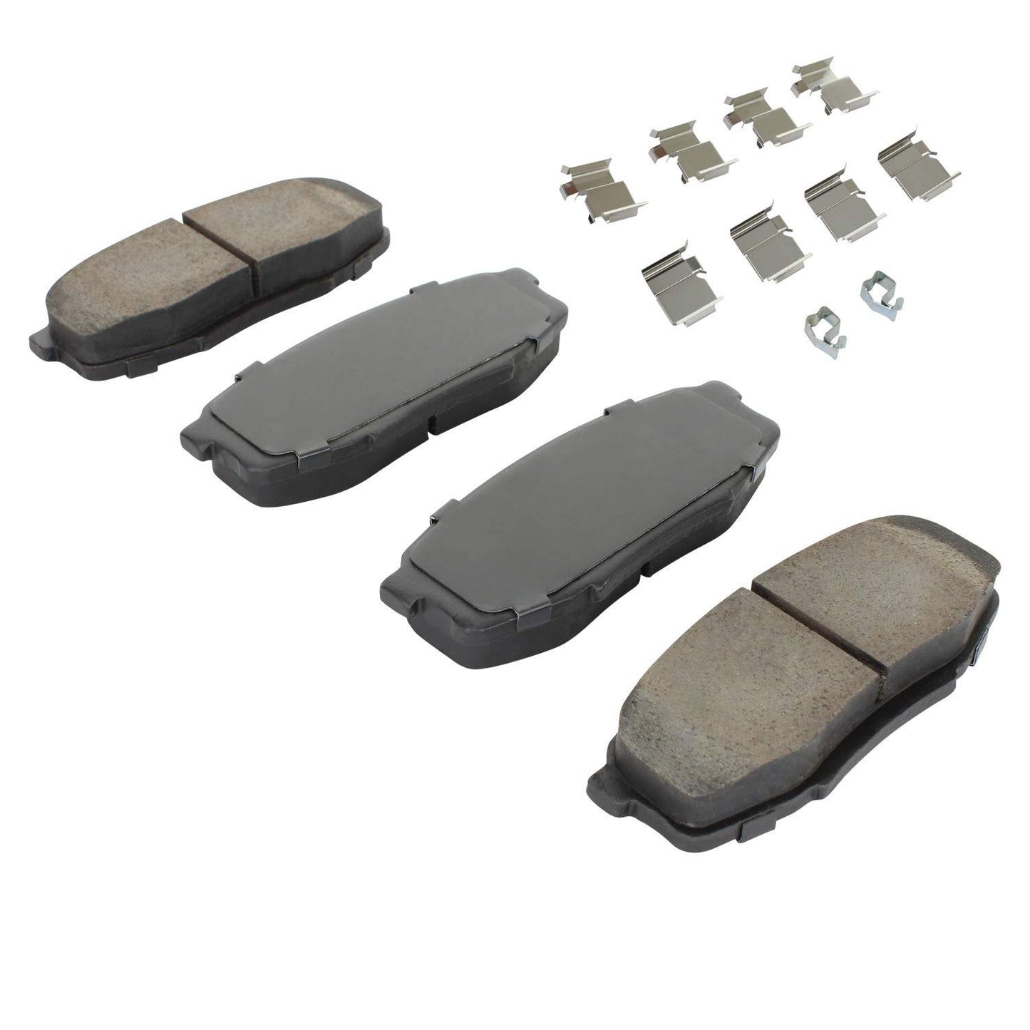 Angle View of Rear Disc Brake Pad Set MPA 1001-1304C