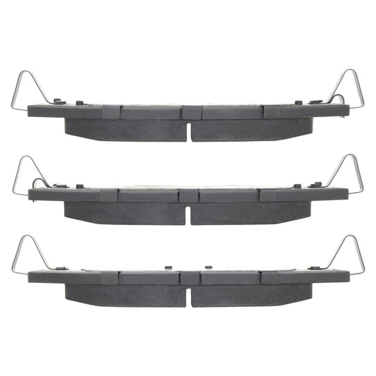 Top View of Front Disc Brake Pad Set MPA 1001-1339C