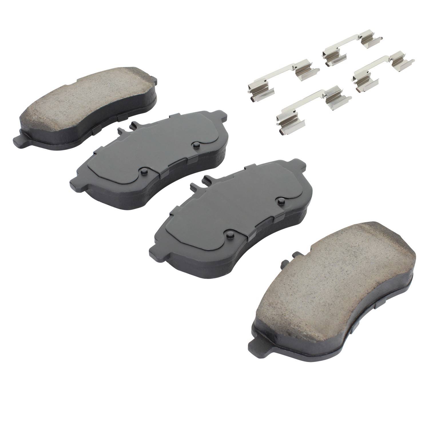 Angle View of Front Disc Brake Pad Set MPA 1001-1340C