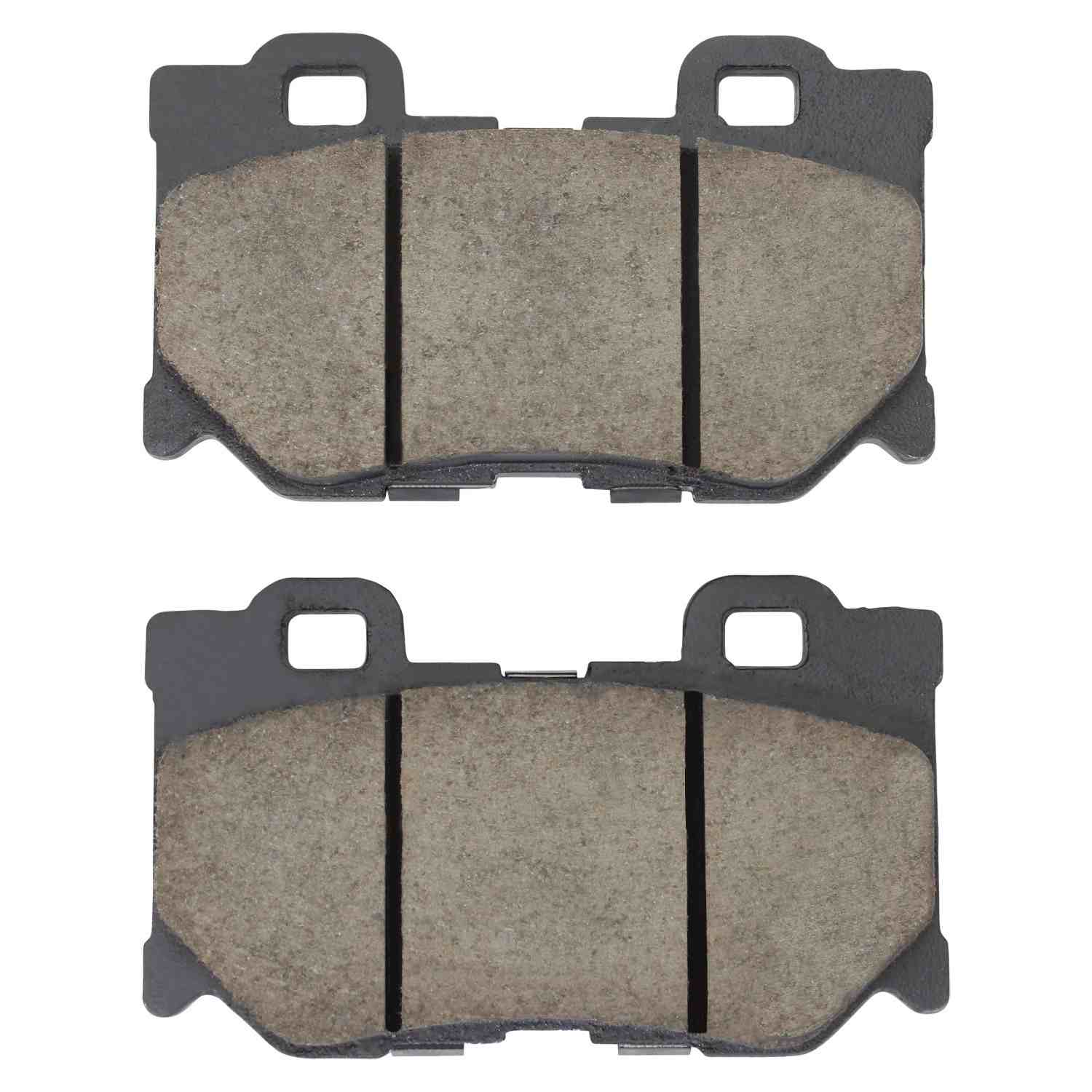 Front View of Rear Disc Brake Pad Set MPA 1001-1347C