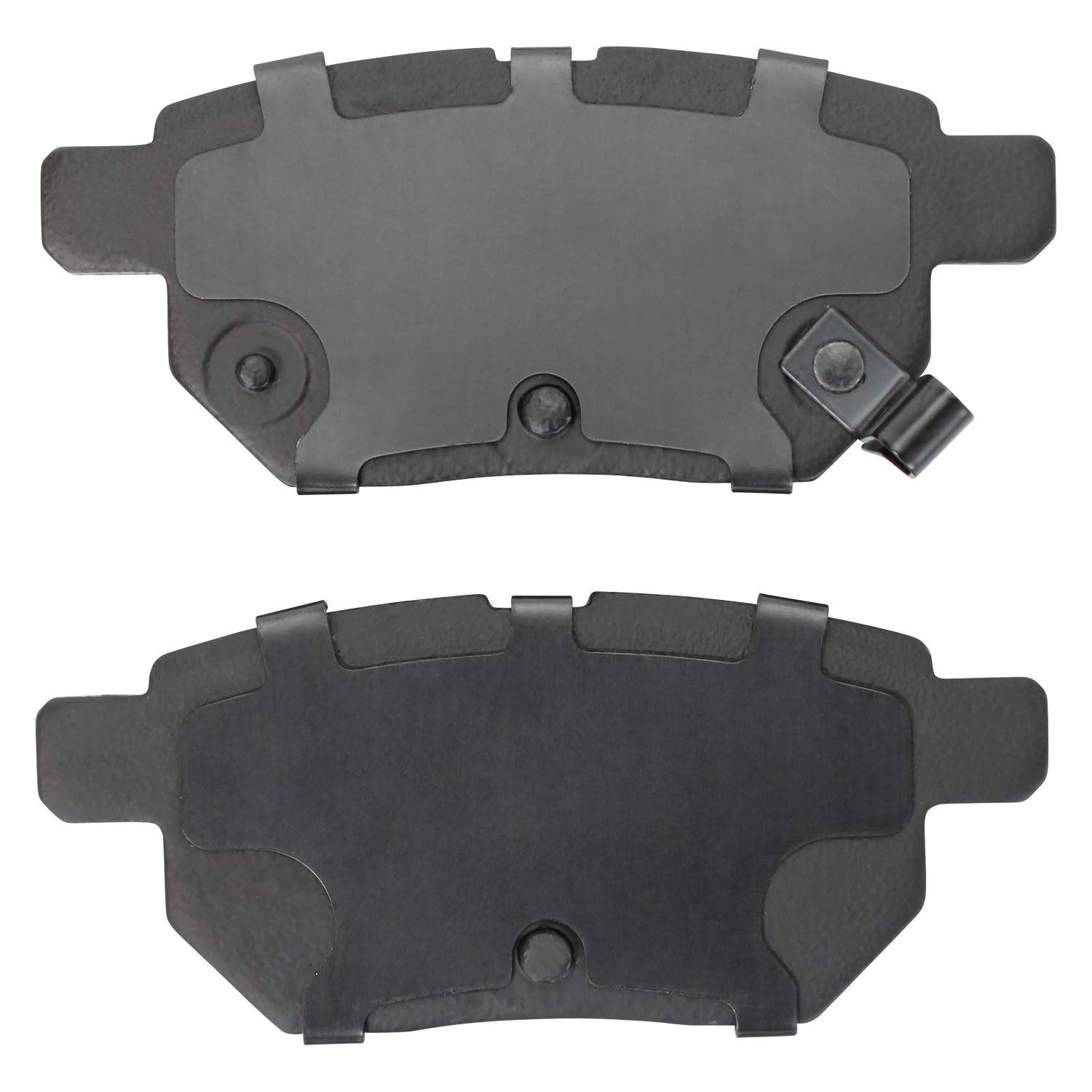 Back View of Rear Disc Brake Pad Set MPA 1001-1354C