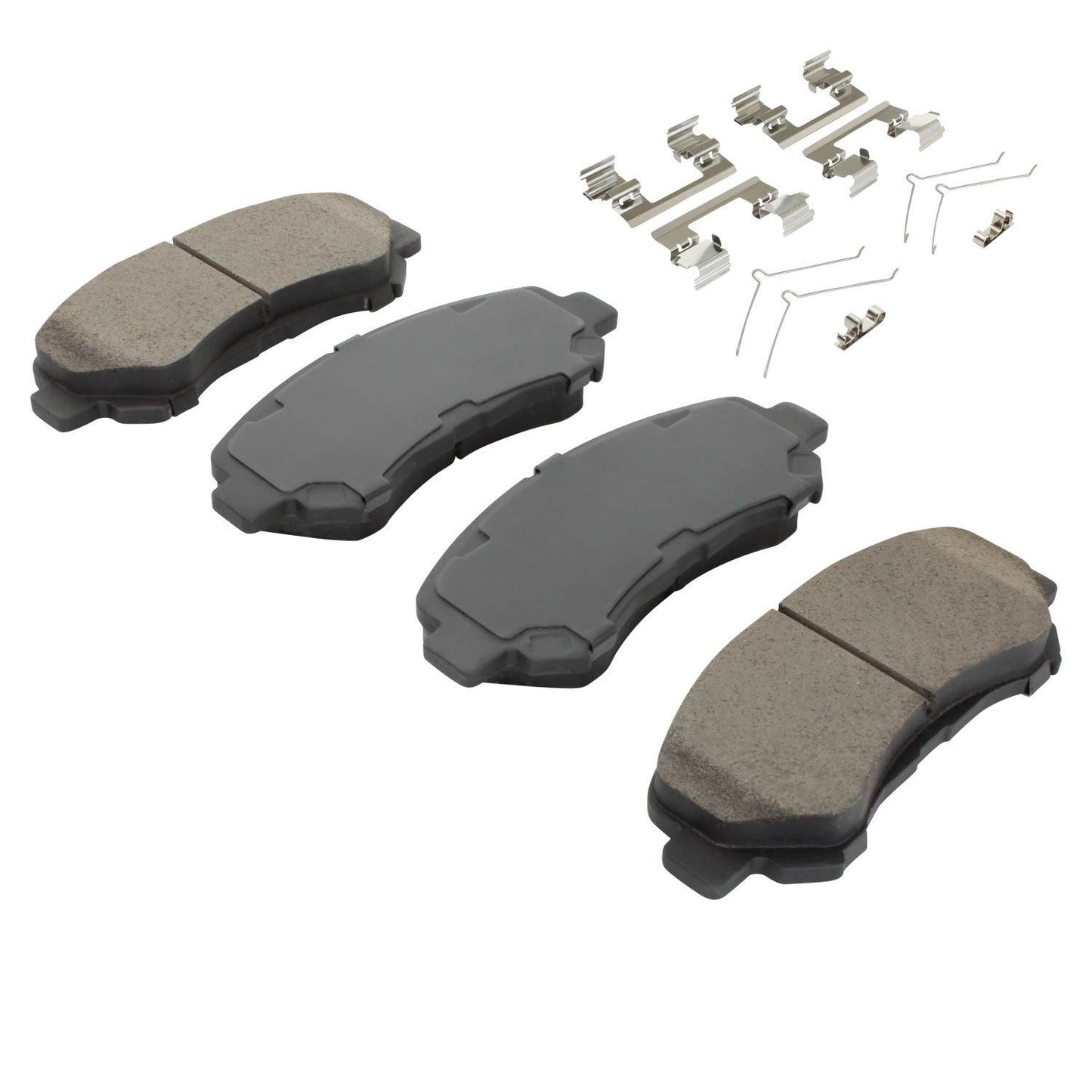 Angle View of Front Disc Brake Pad Set MPA 1001-1374C