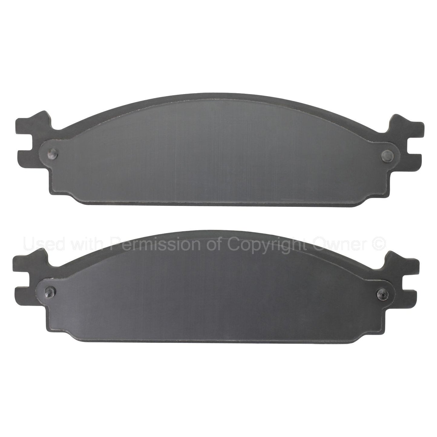 Back View of Front Disc Brake Pad Set MPA 1001-1376C