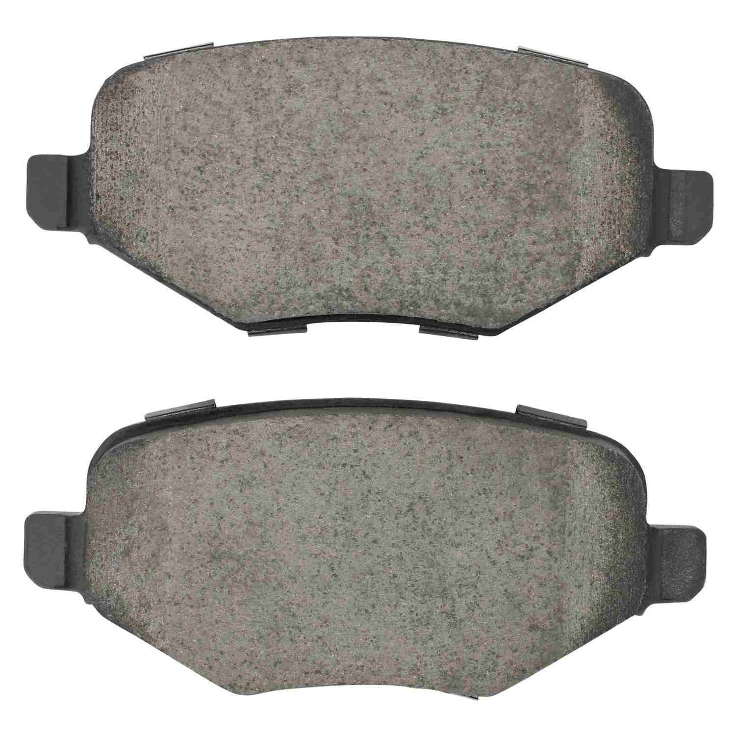 Front View of Rear Disc Brake Pad Set MPA 1001-1377C