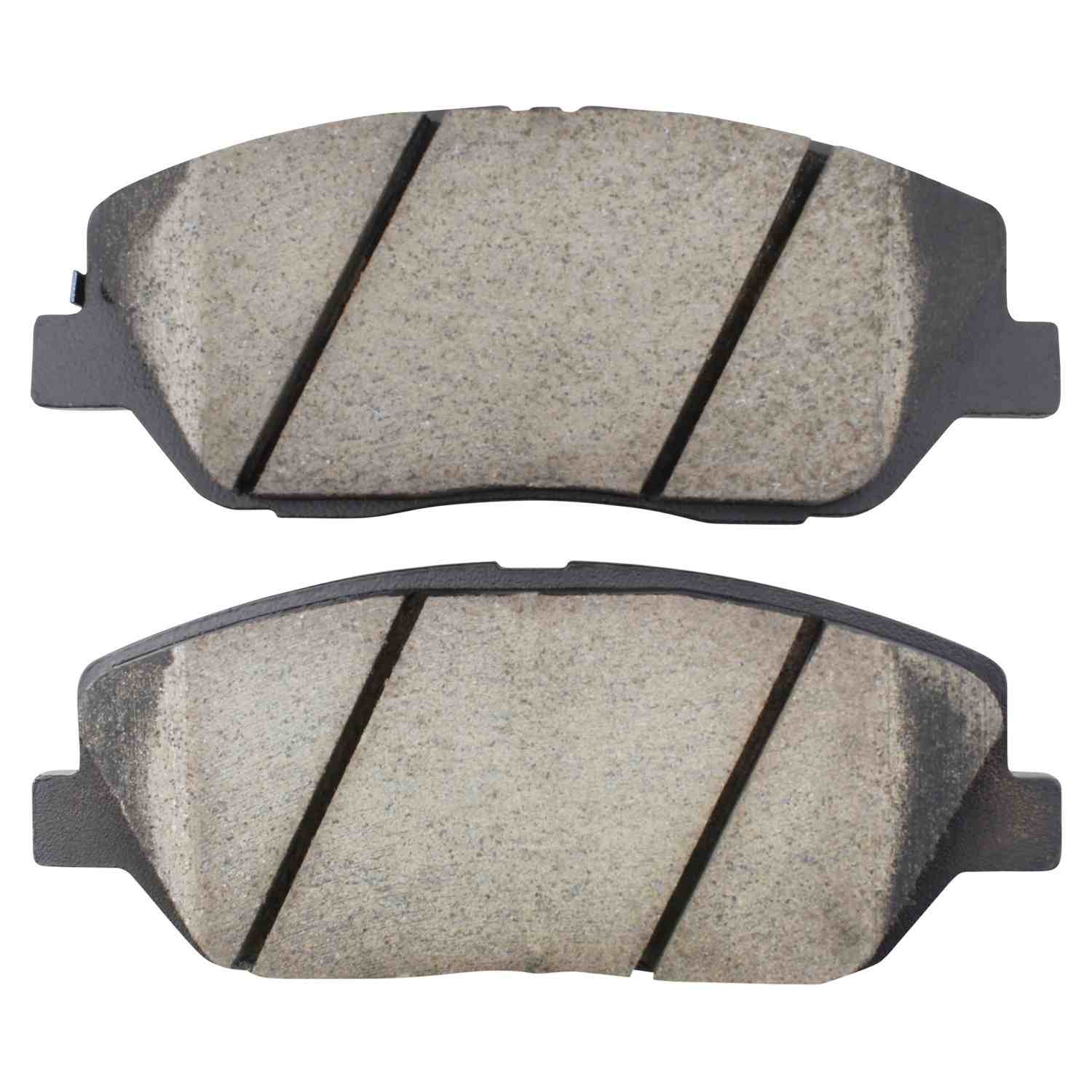 Front View of Front Disc Brake Pad Set MPA 1001-1385C