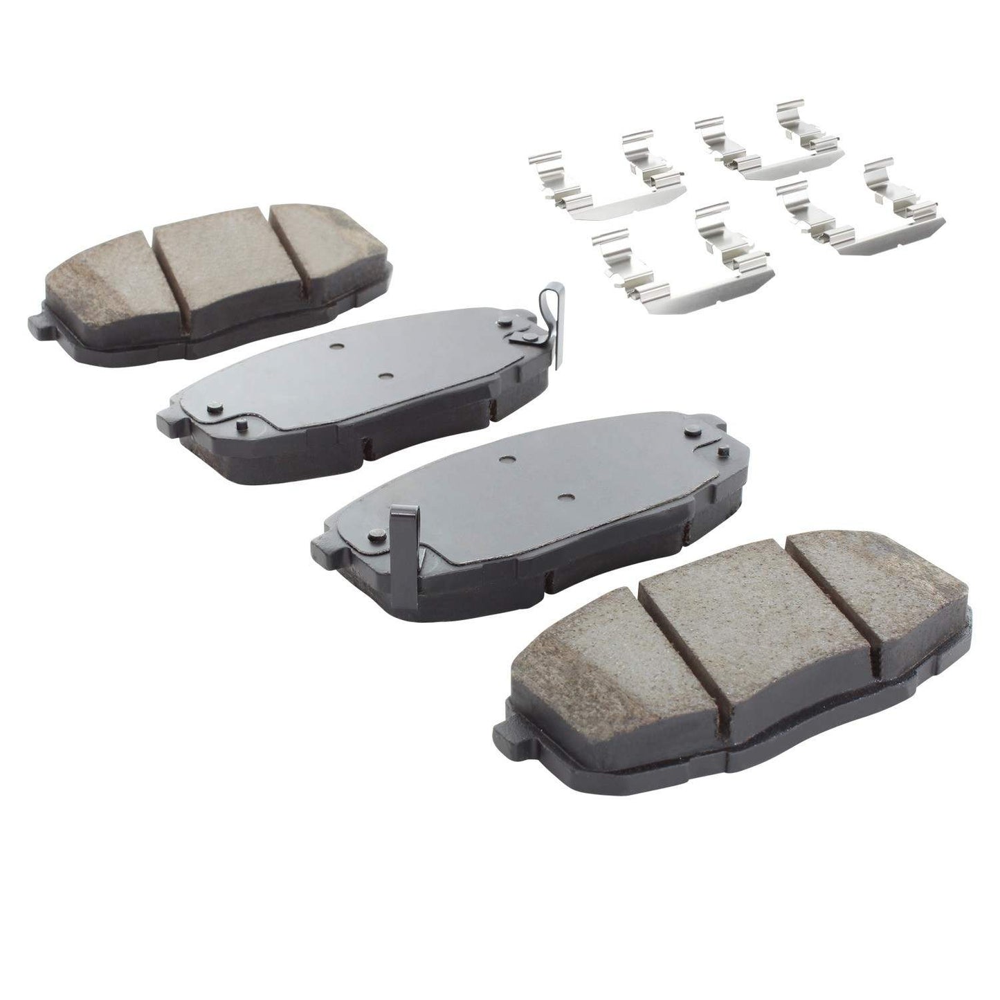 Angle View of Front Disc Brake Pad Set MPA 1001-1397AC