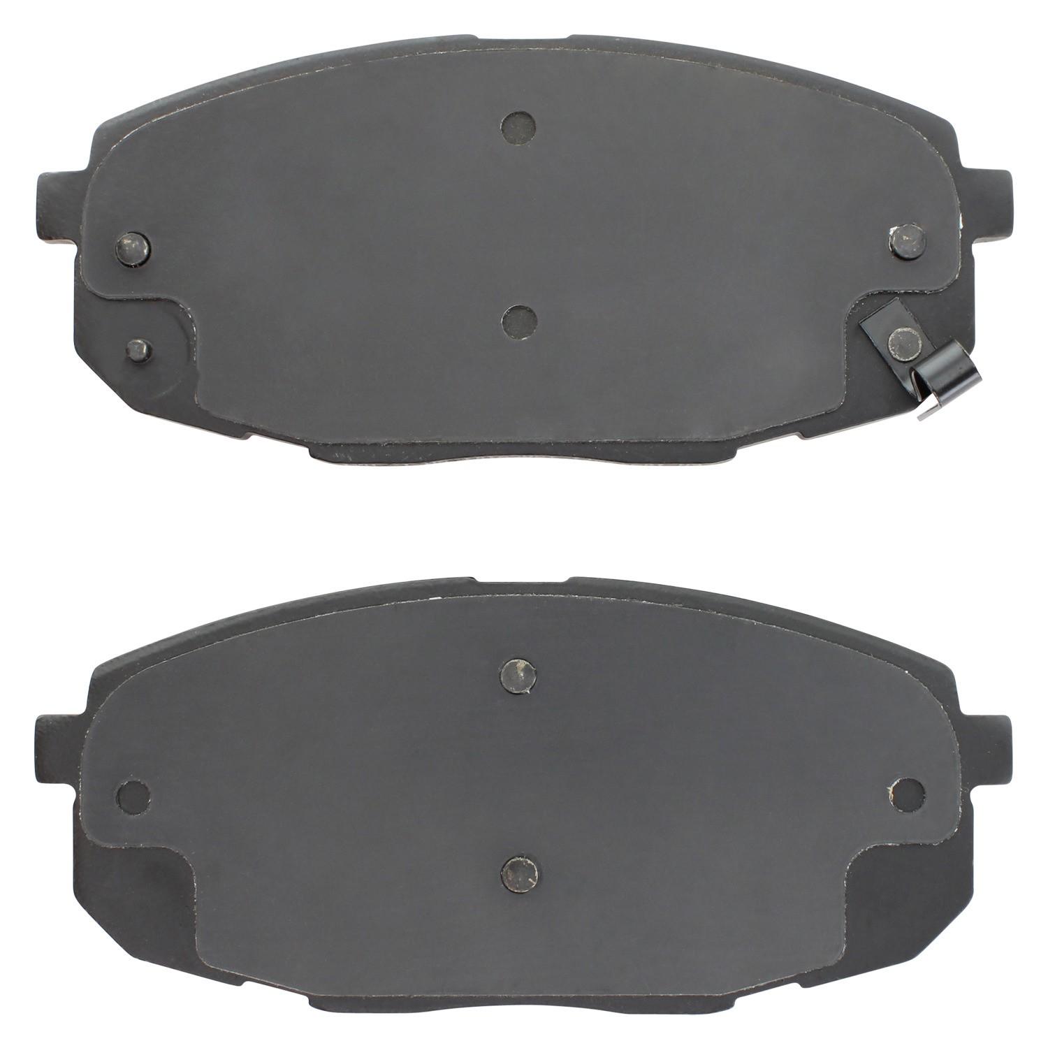 Back View of Front Disc Brake Pad Set MPA 1001-1397AC