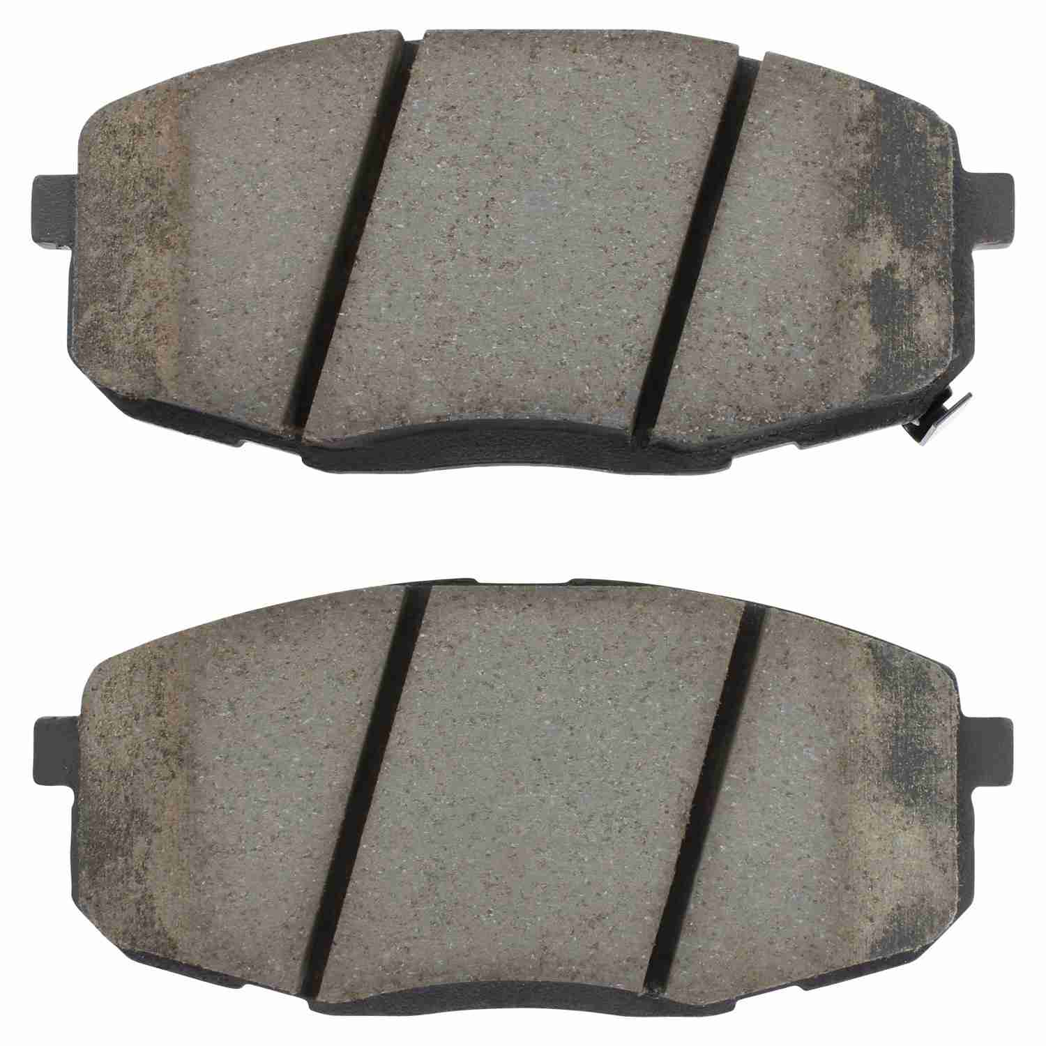 Front View of Front Disc Brake Pad Set MPA 1001-1397AC