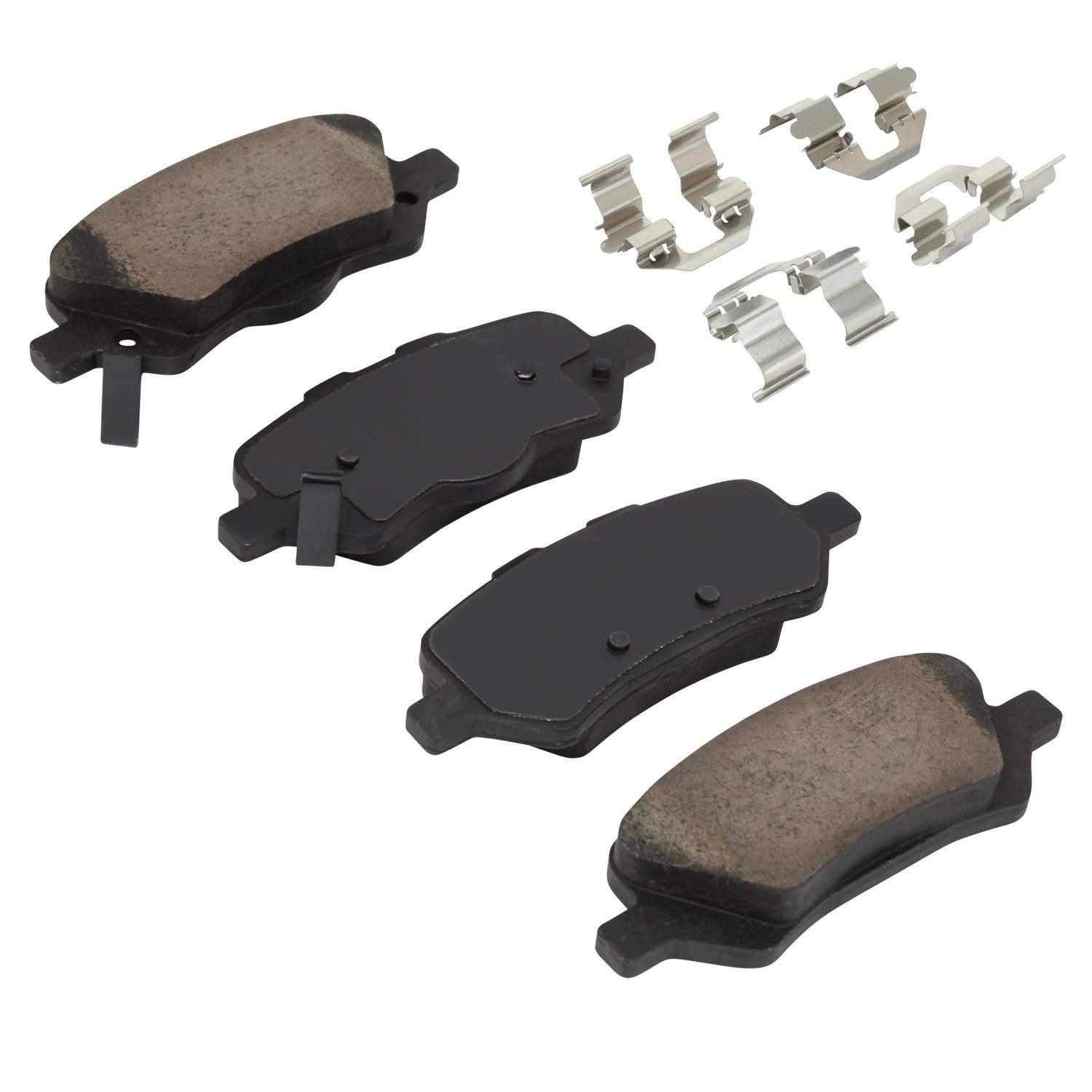 Angle View of Rear Disc Brake Pad Set MPA 1001-1402C