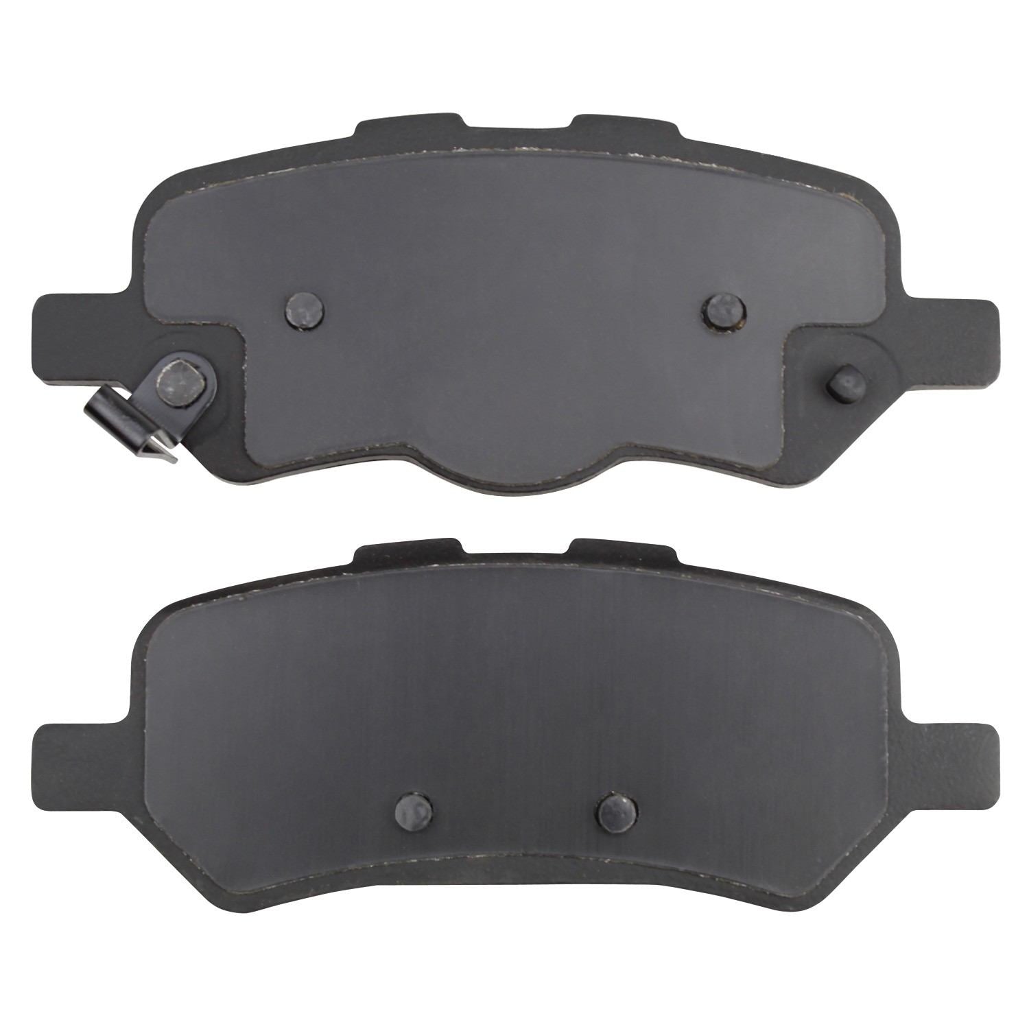 Back View of Rear Disc Brake Pad Set MPA 1001-1402C