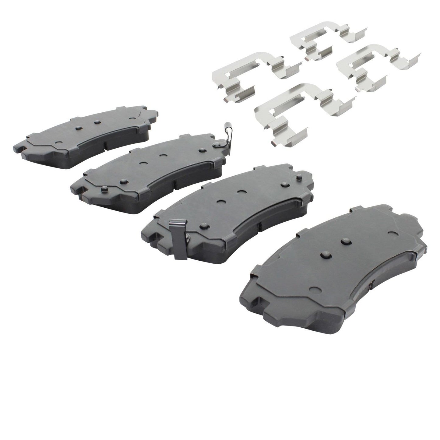 Angle View of Front Disc Brake Pad Set MPA 1001-1404C