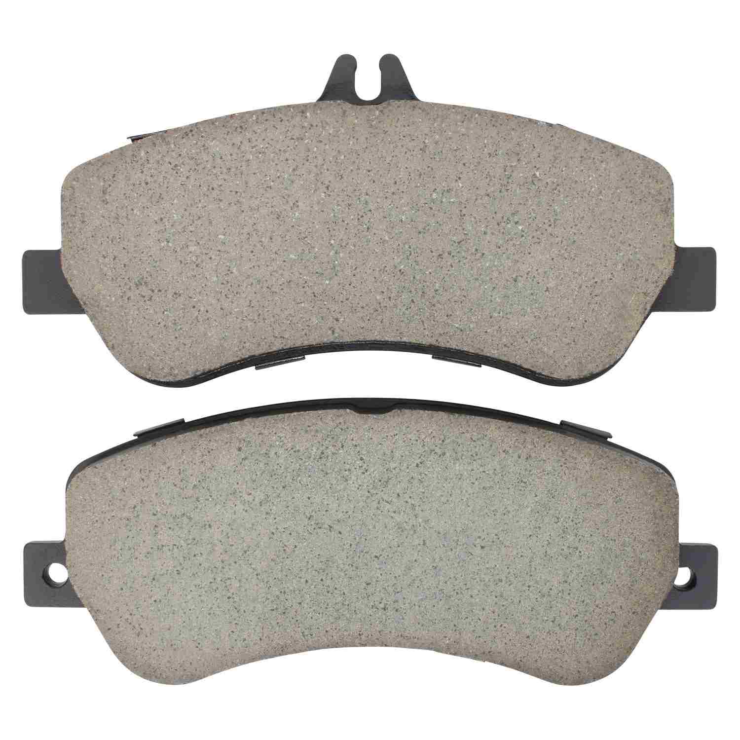 Front View of Front Disc Brake Pad Set MPA 1001-1406C