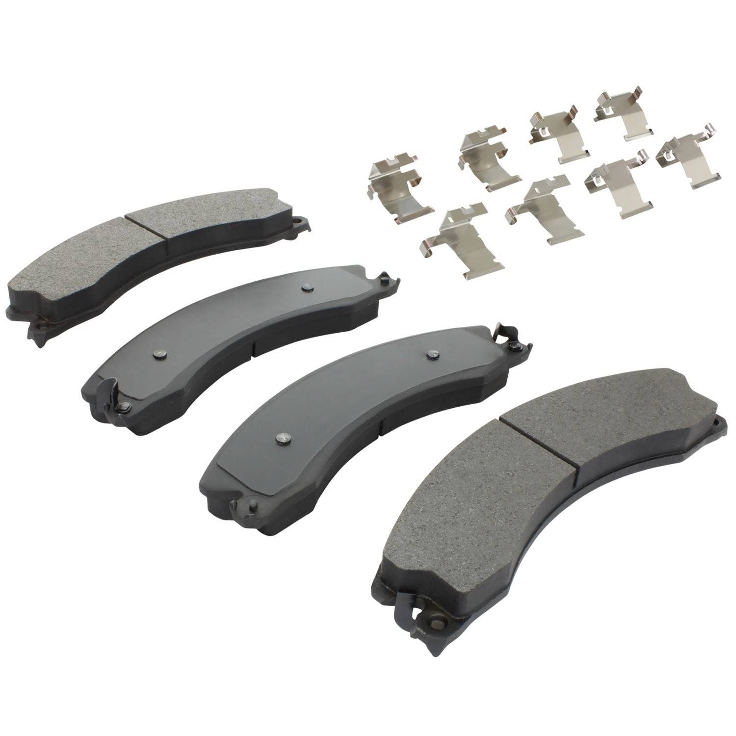 Angle View of Rear Disc Brake Pad Set MPA 1001-1411C