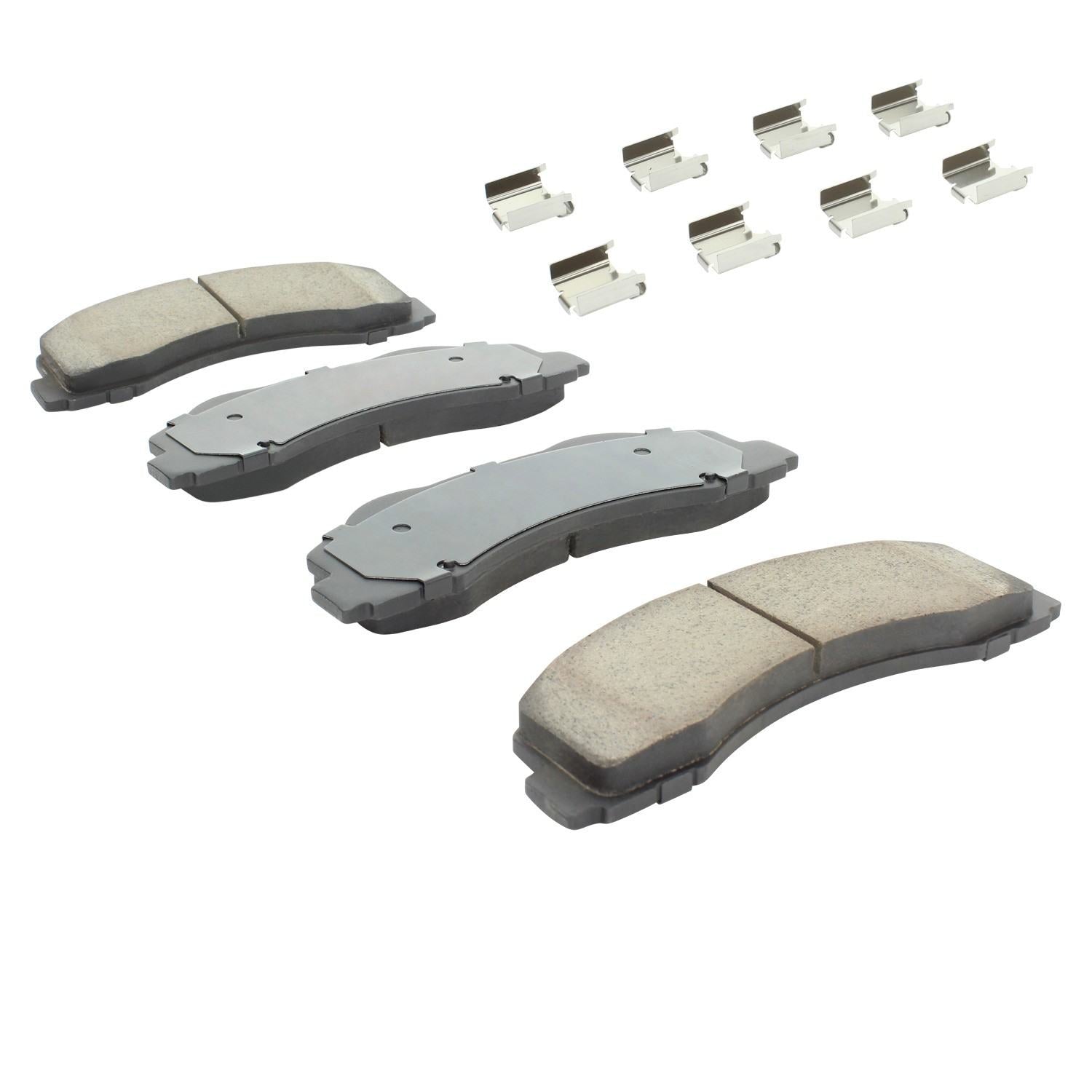 Angle View of Front Disc Brake Pad Set MPA 1001-1414C