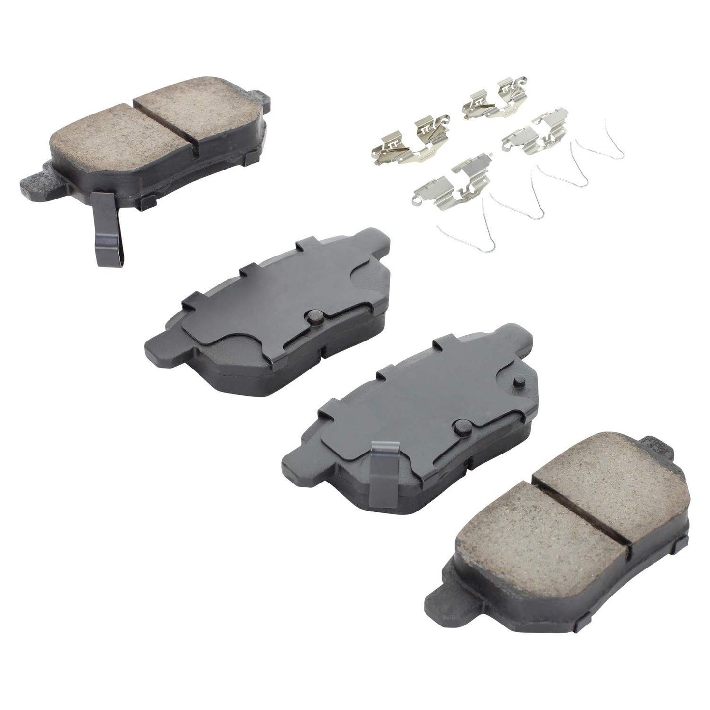 Angle View of Rear Disc Brake Pad Set MPA 1001-1423C