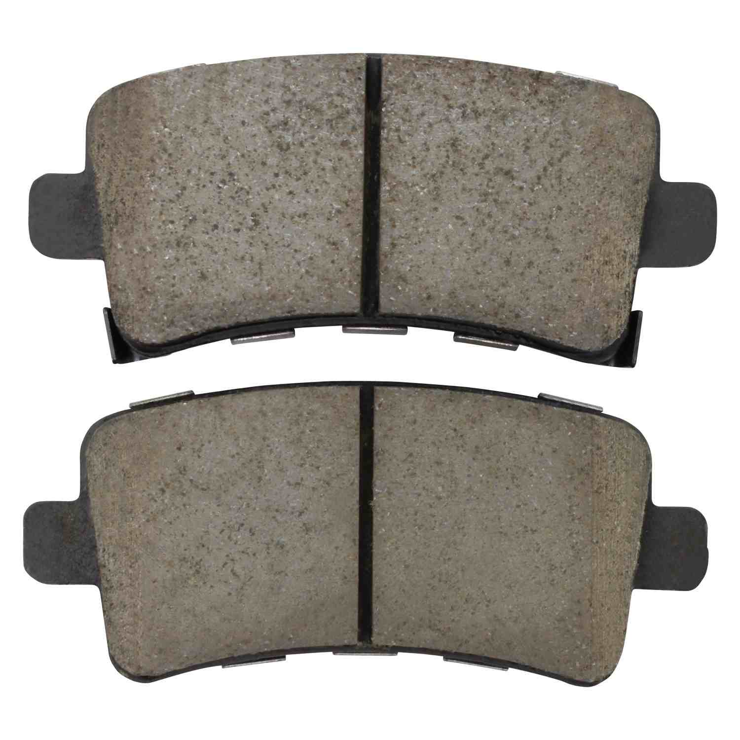 Front View of Rear Disc Brake Pad Set MPA 1001-1430BC