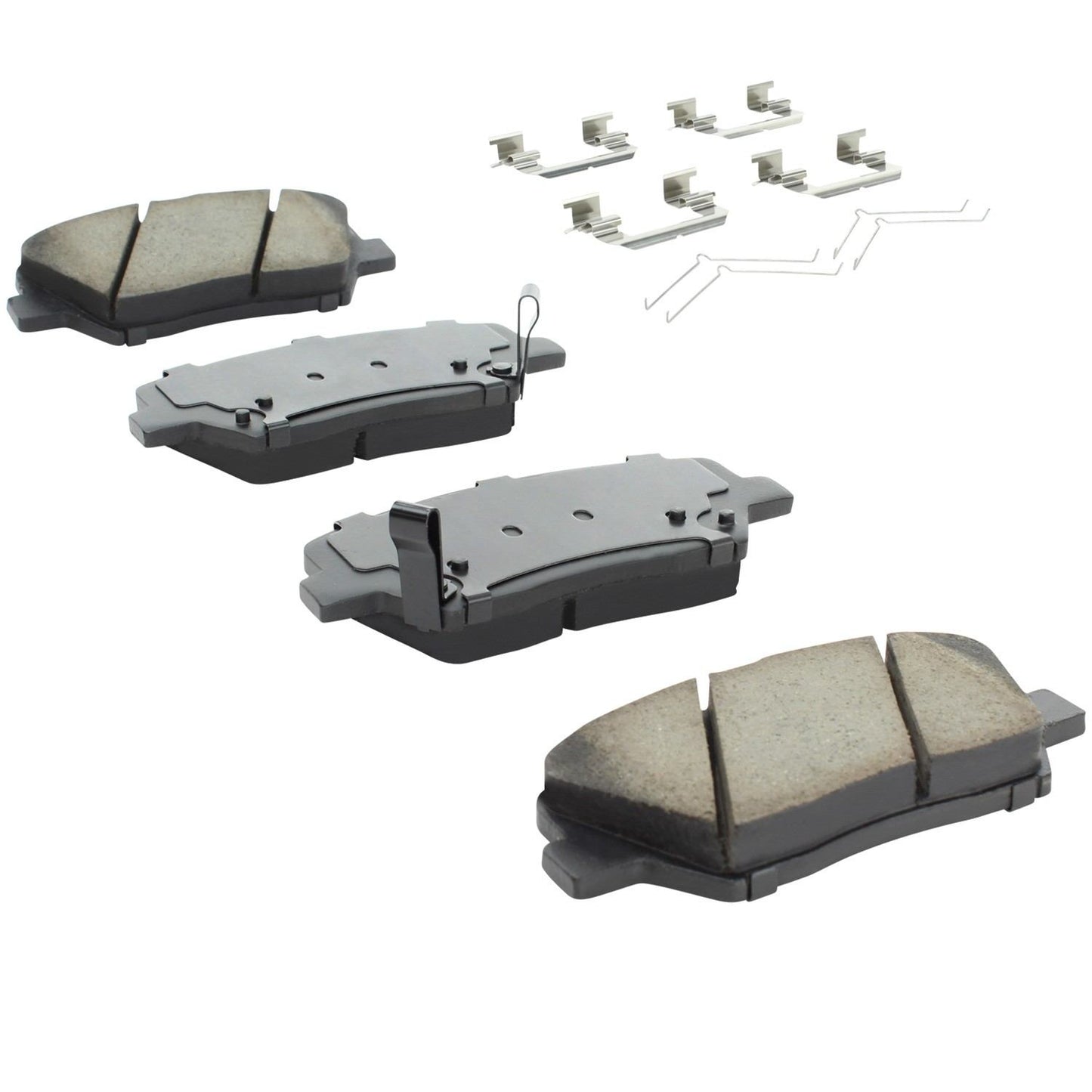 Angle View of Front Disc Brake Pad Set MPA 1001-1432C