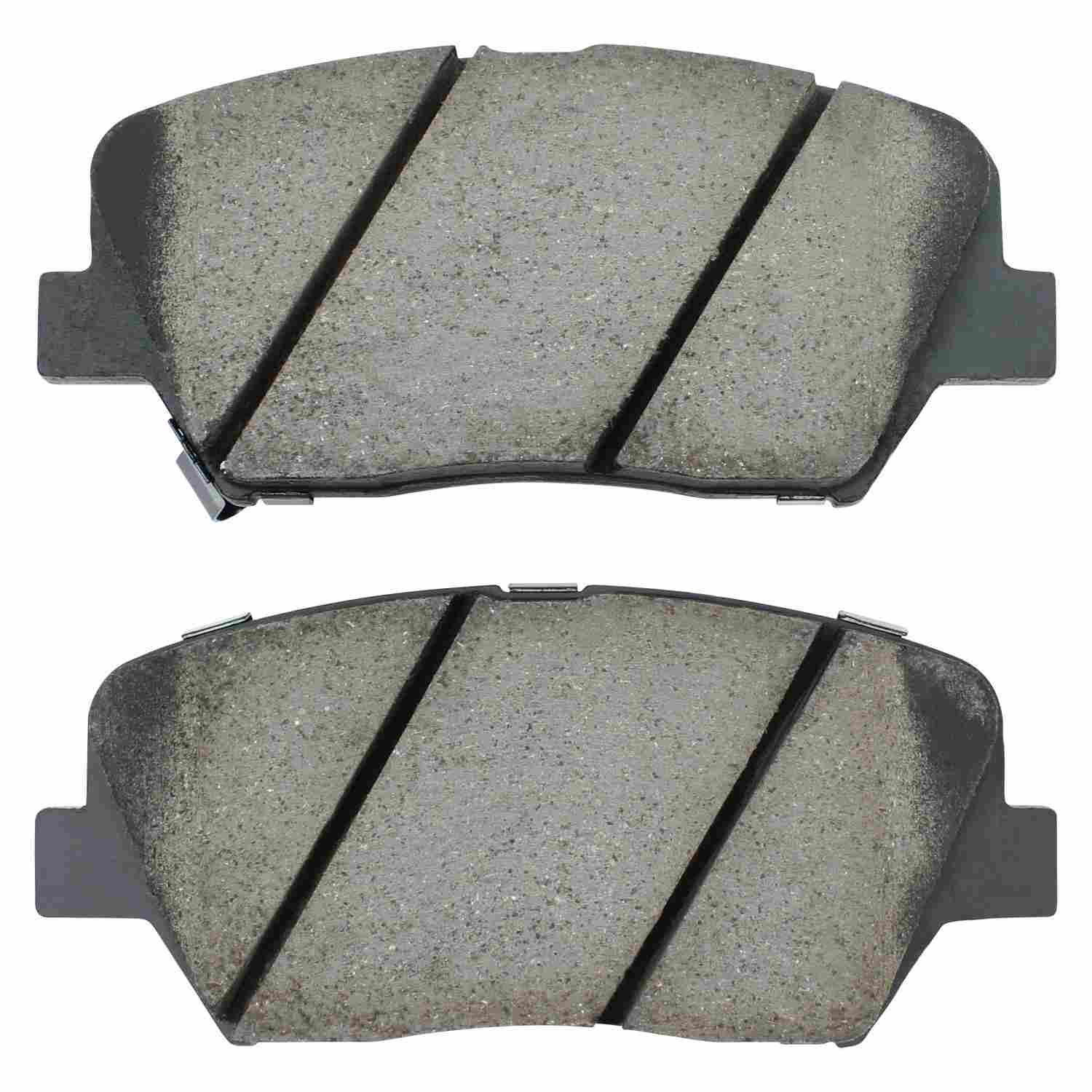 Front View of Front Disc Brake Pad Set MPA 1001-1432C