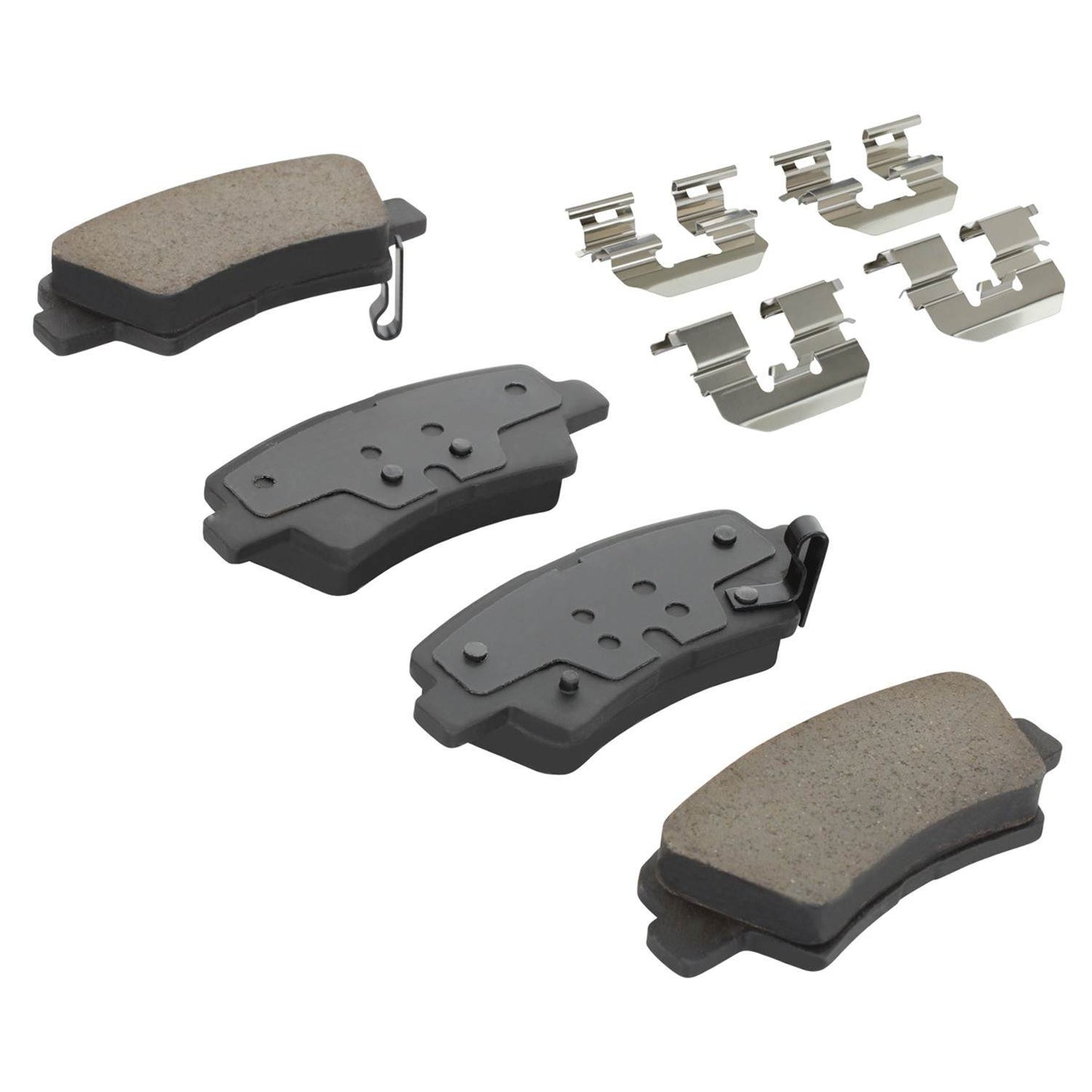 Angle View of Rear Disc Brake Pad Set MPA 1001-1445C