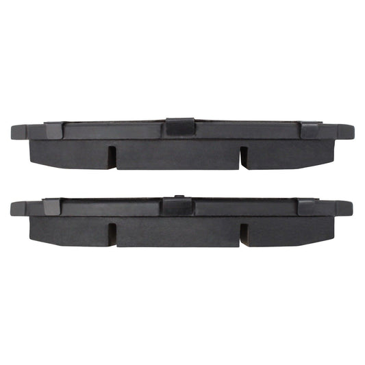 Top View of Front Disc Brake Pad Set MPA 1001-1447C