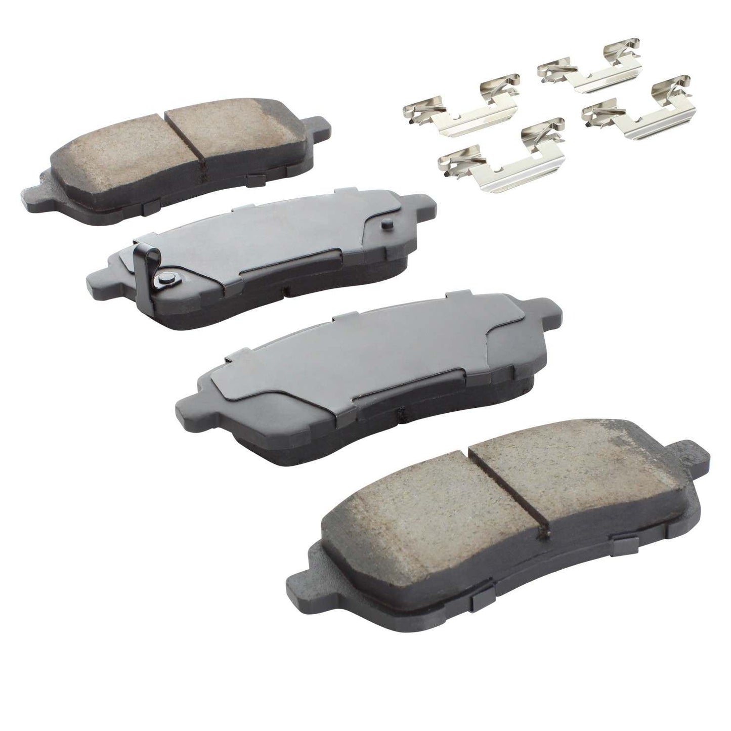 Angle View of Front Disc Brake Pad Set MPA 1001-1454AC