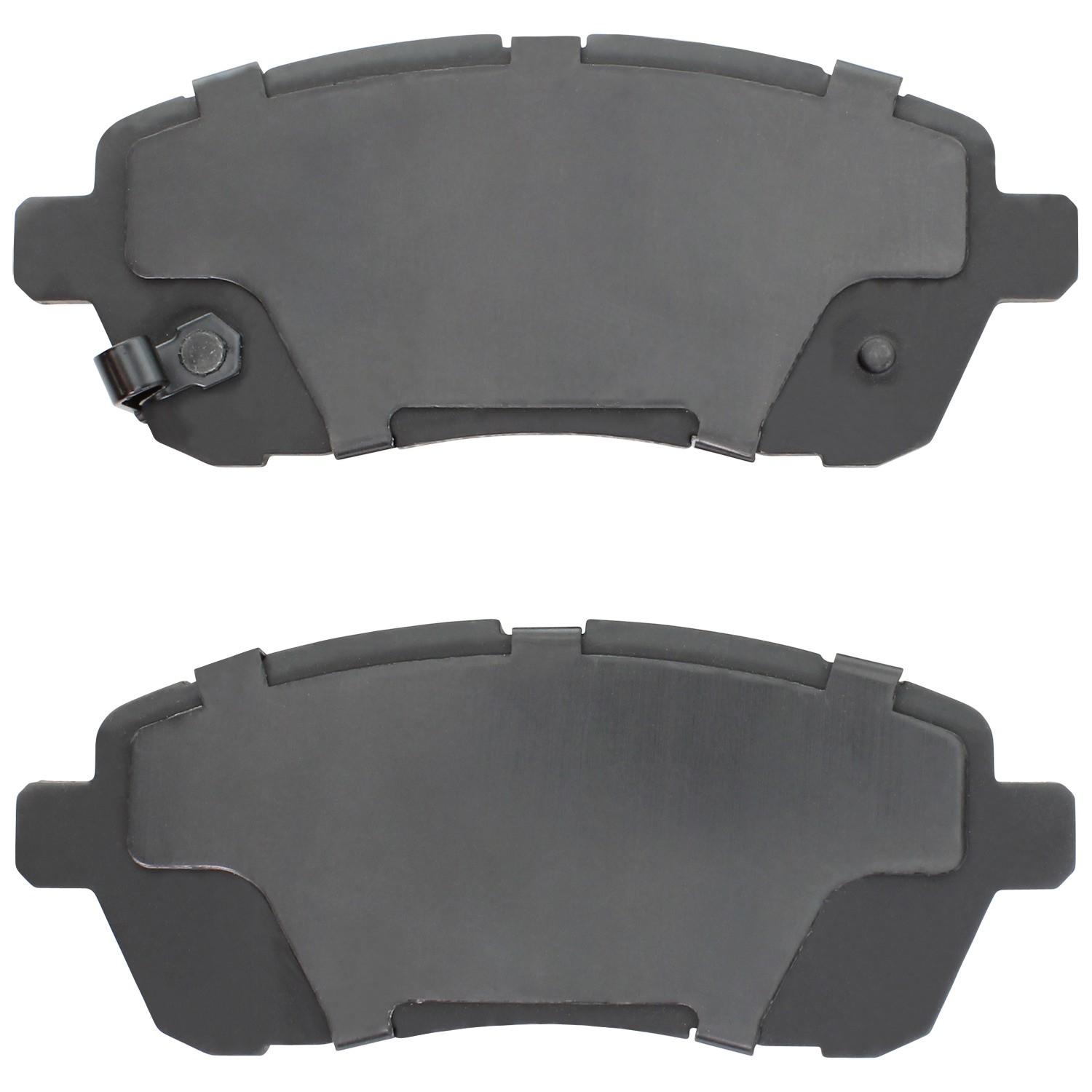 Back View of Front Disc Brake Pad Set MPA 1001-1454AC