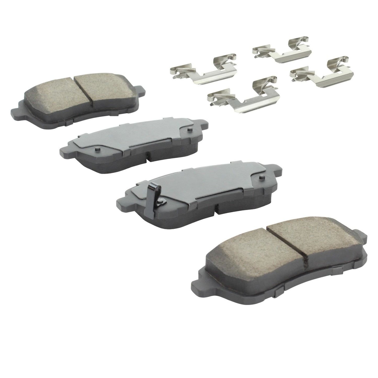 Angle View of Front Disc Brake Pad Set MPA 1001-1454C