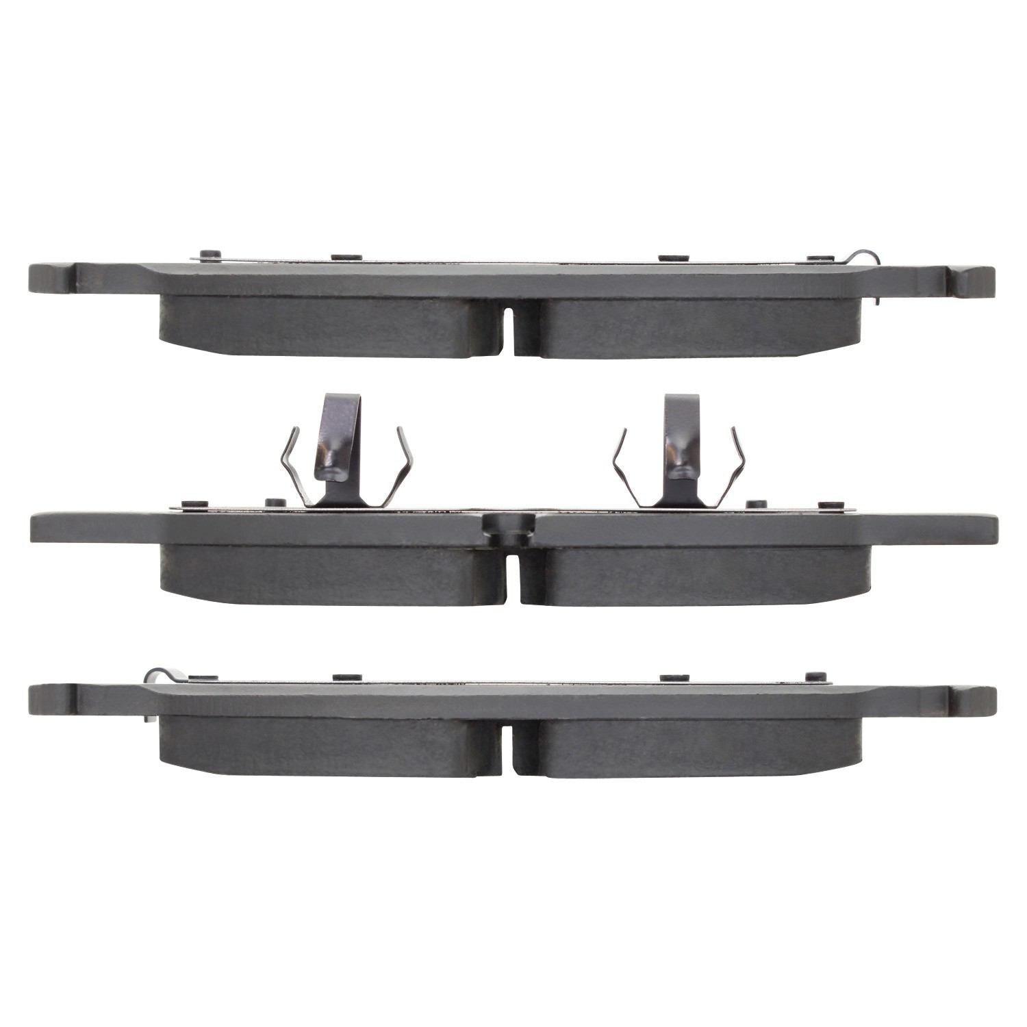 Top View of Front Disc Brake Pad Set MPA 1001-1455C