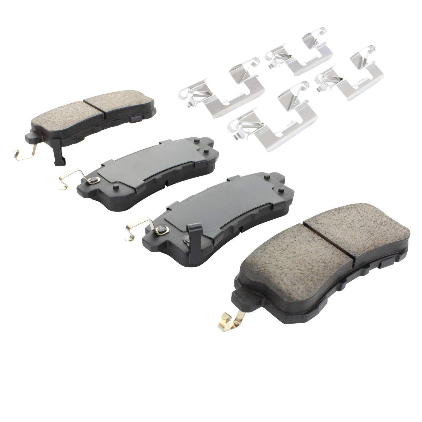 Angle View of Rear Disc Brake Pad Set MPA 1001-1510C