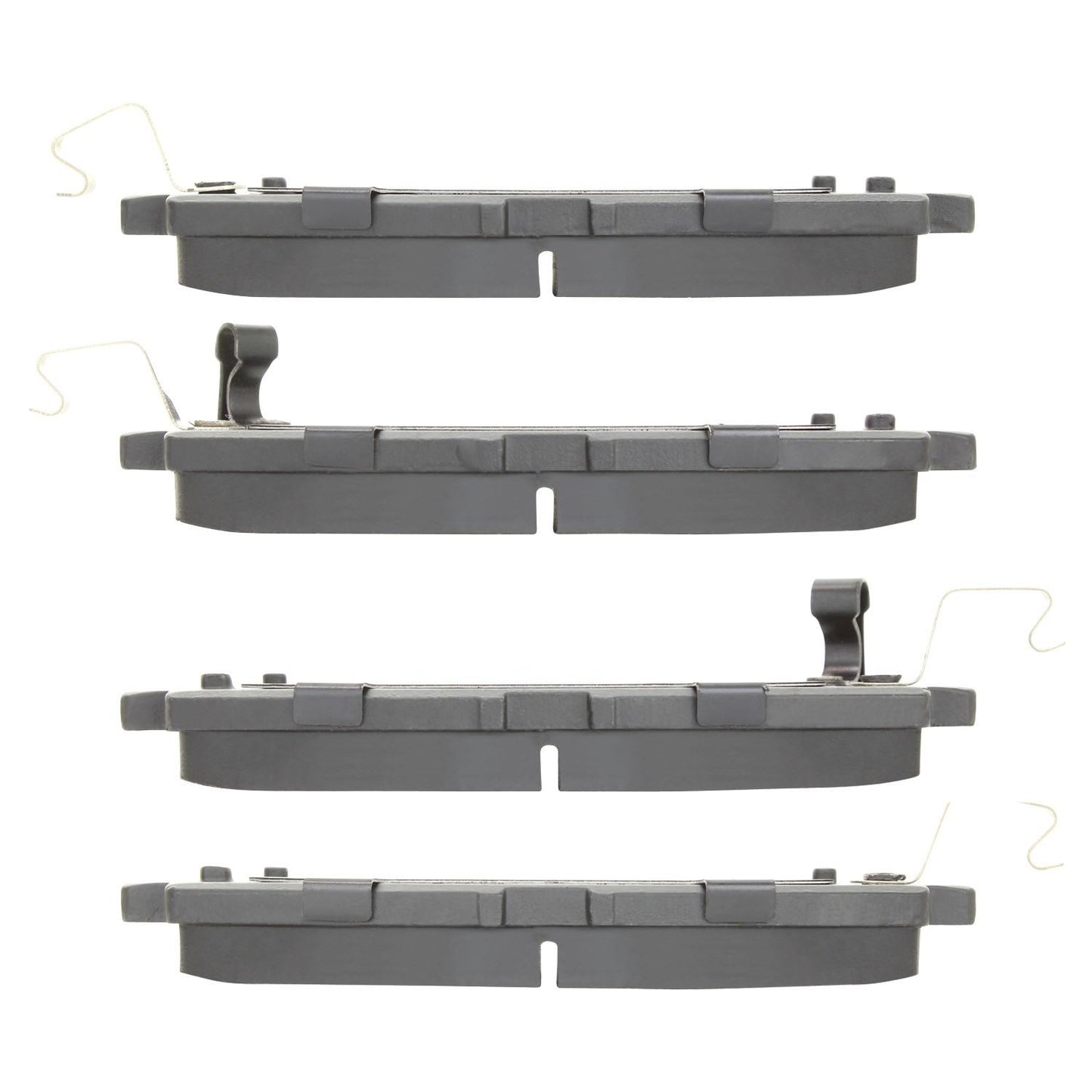 Top View of Rear Disc Brake Pad Set MPA 1001-1510C