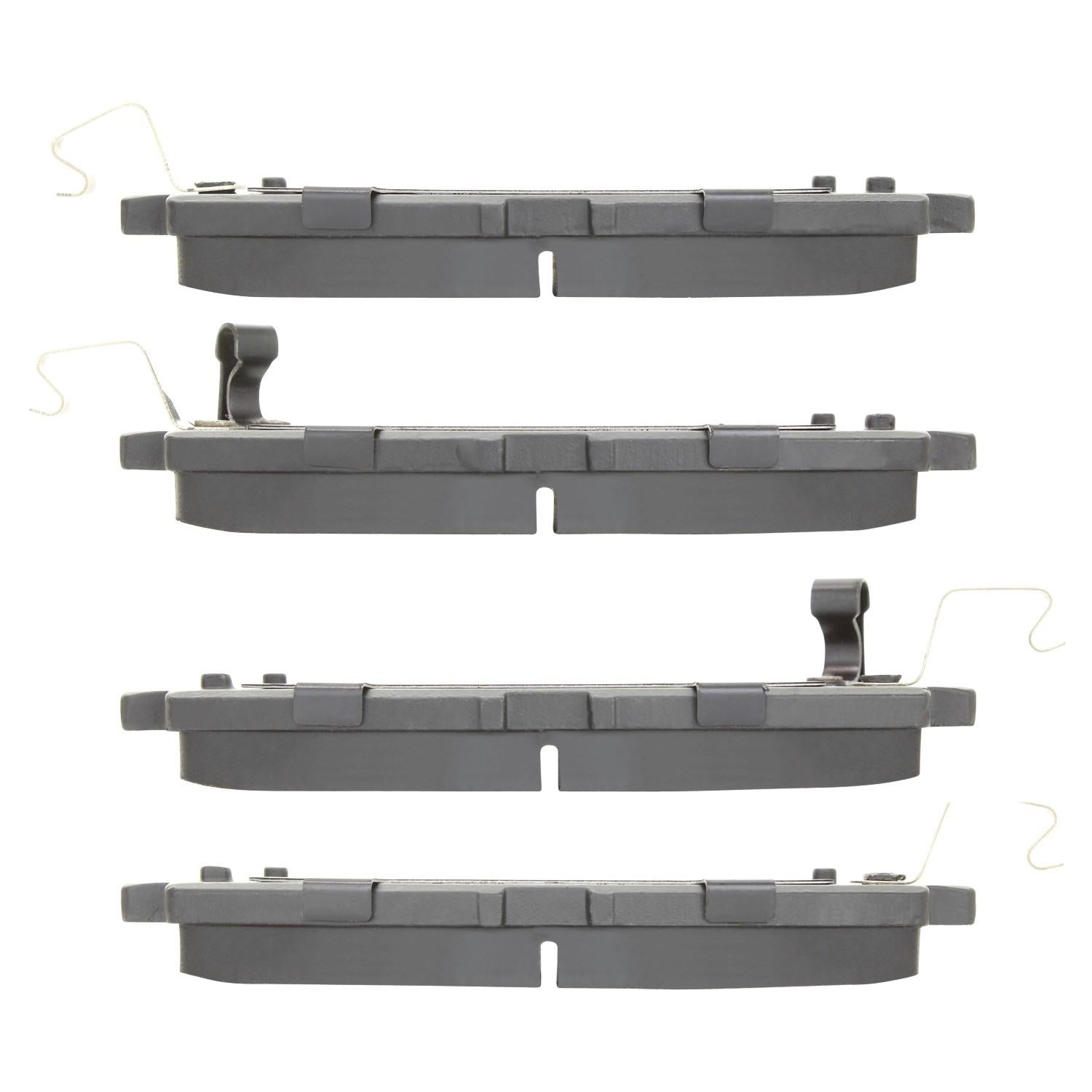 Top View of Rear Disc Brake Pad Set MPA 1001-1510C