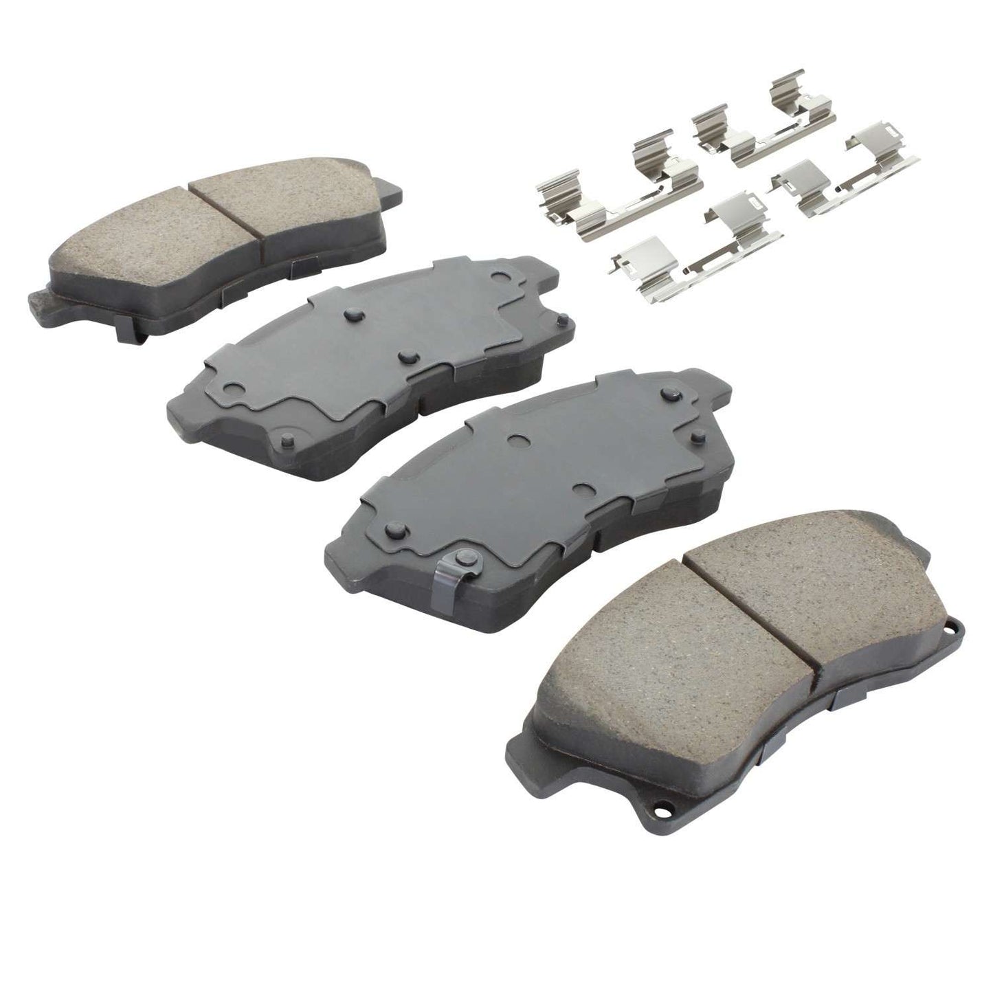 Angle View of Front Disc Brake Pad Set MPA 1001-1522C