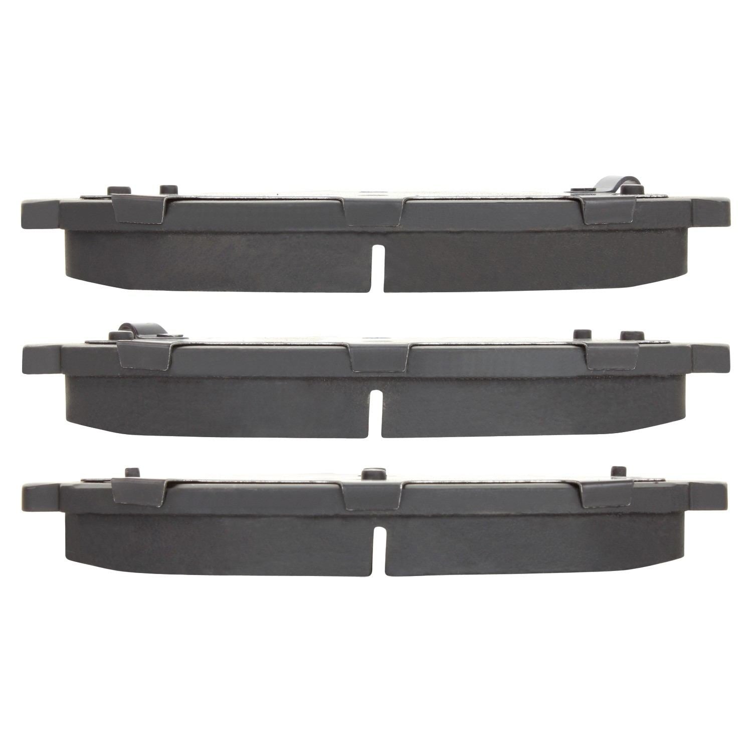 Top View of Front Disc Brake Pad Set MPA 1001-1522C