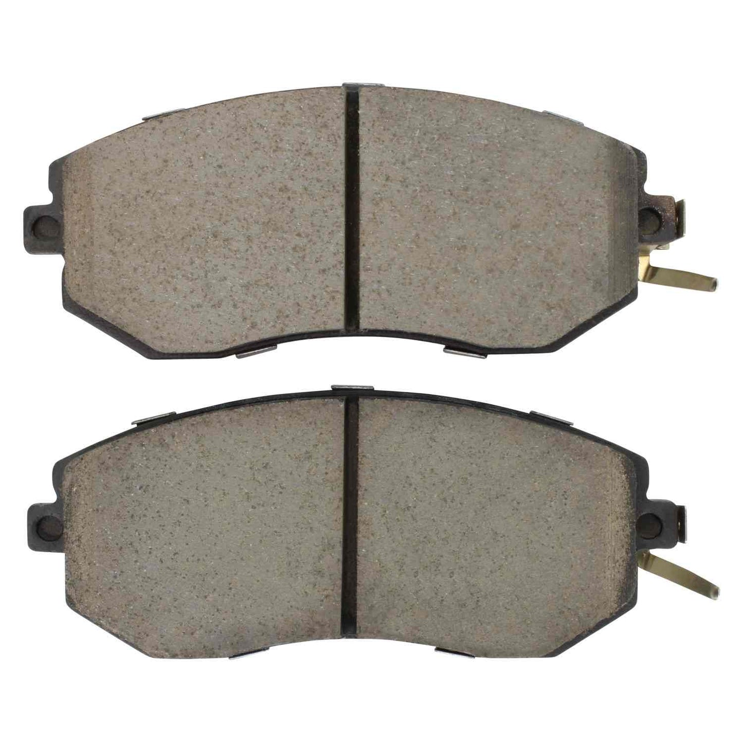 Front View of Front Disc Brake Pad Set MPA 1001-1539C