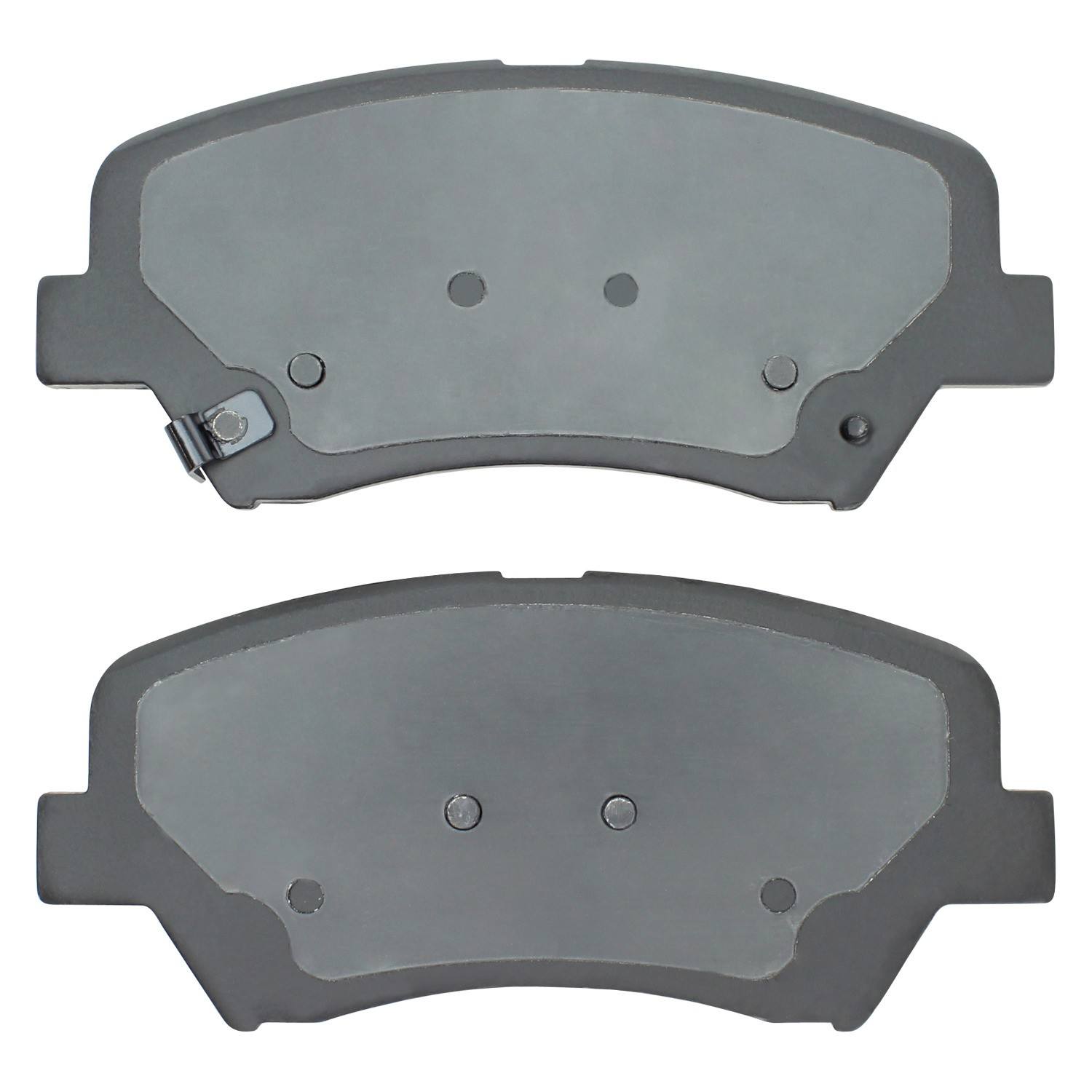 Back View of Front Disc Brake Pad Set MPA 1001-1543C