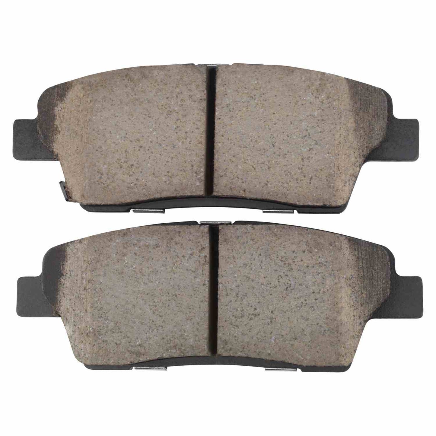 Front View of Rear Disc Brake Pad Set MPA 1001-1551C