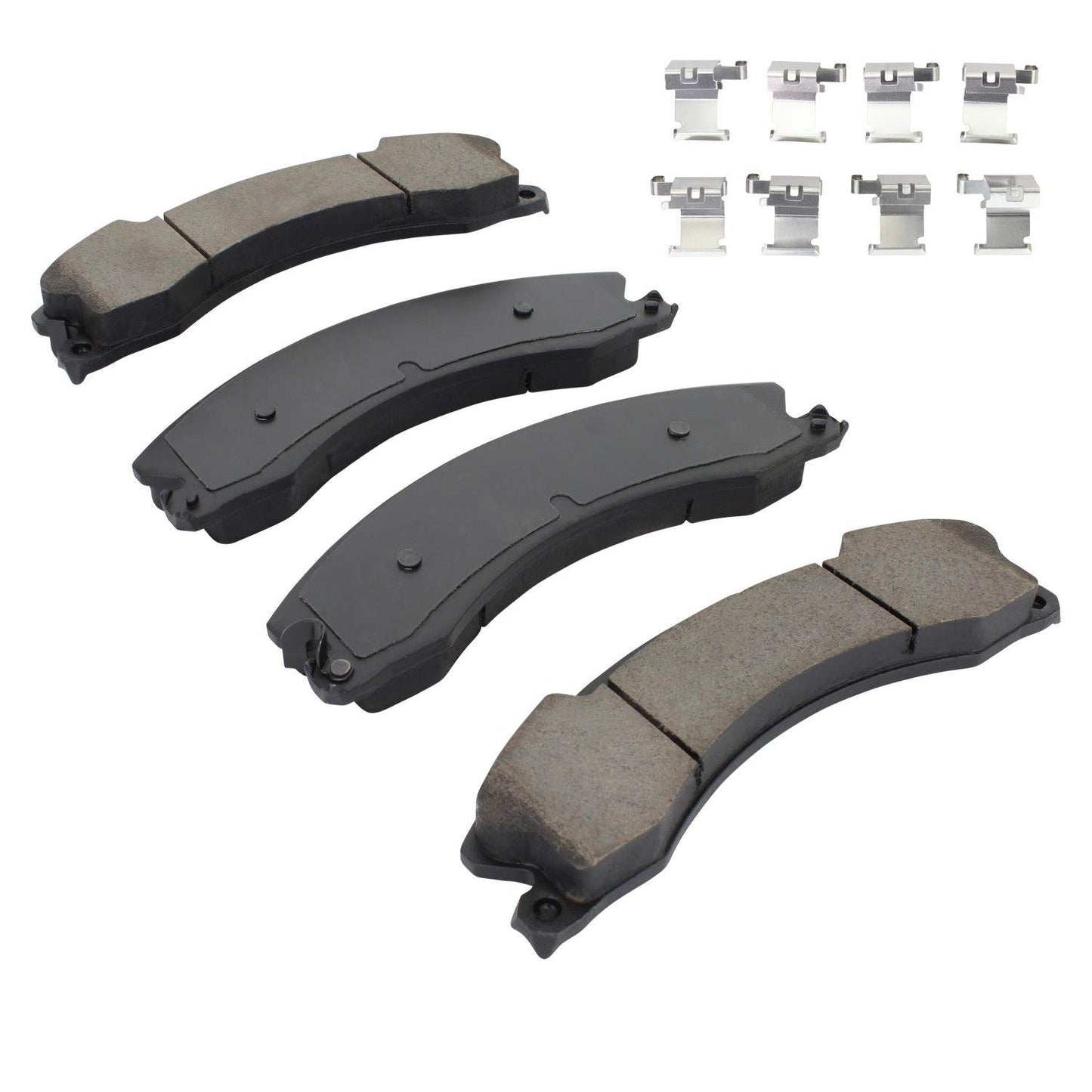 Angle View of Front Disc Brake Pad Set MPA 1001-1565C