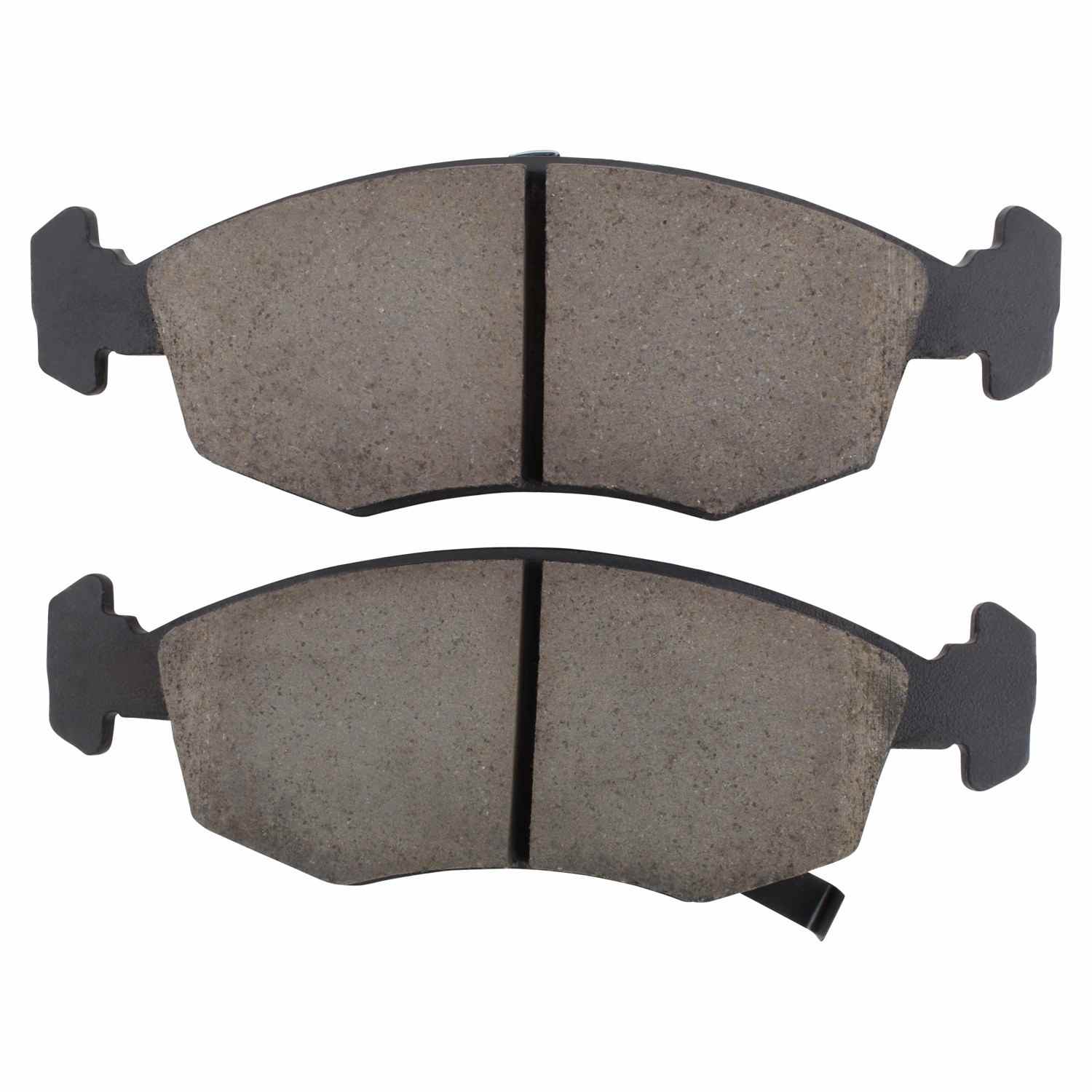 Front View of Front Disc Brake Pad Set MPA 1001-1568C