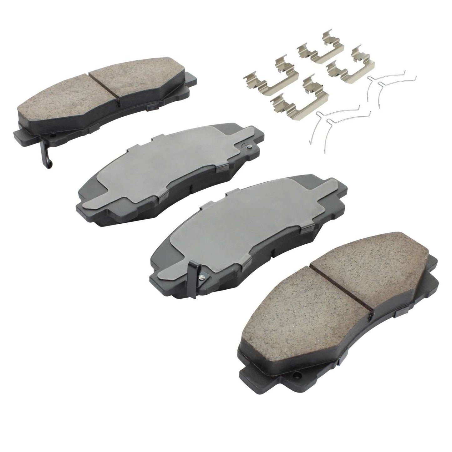 Angle View of Front Disc Brake Pad Set MPA 1001-1584C