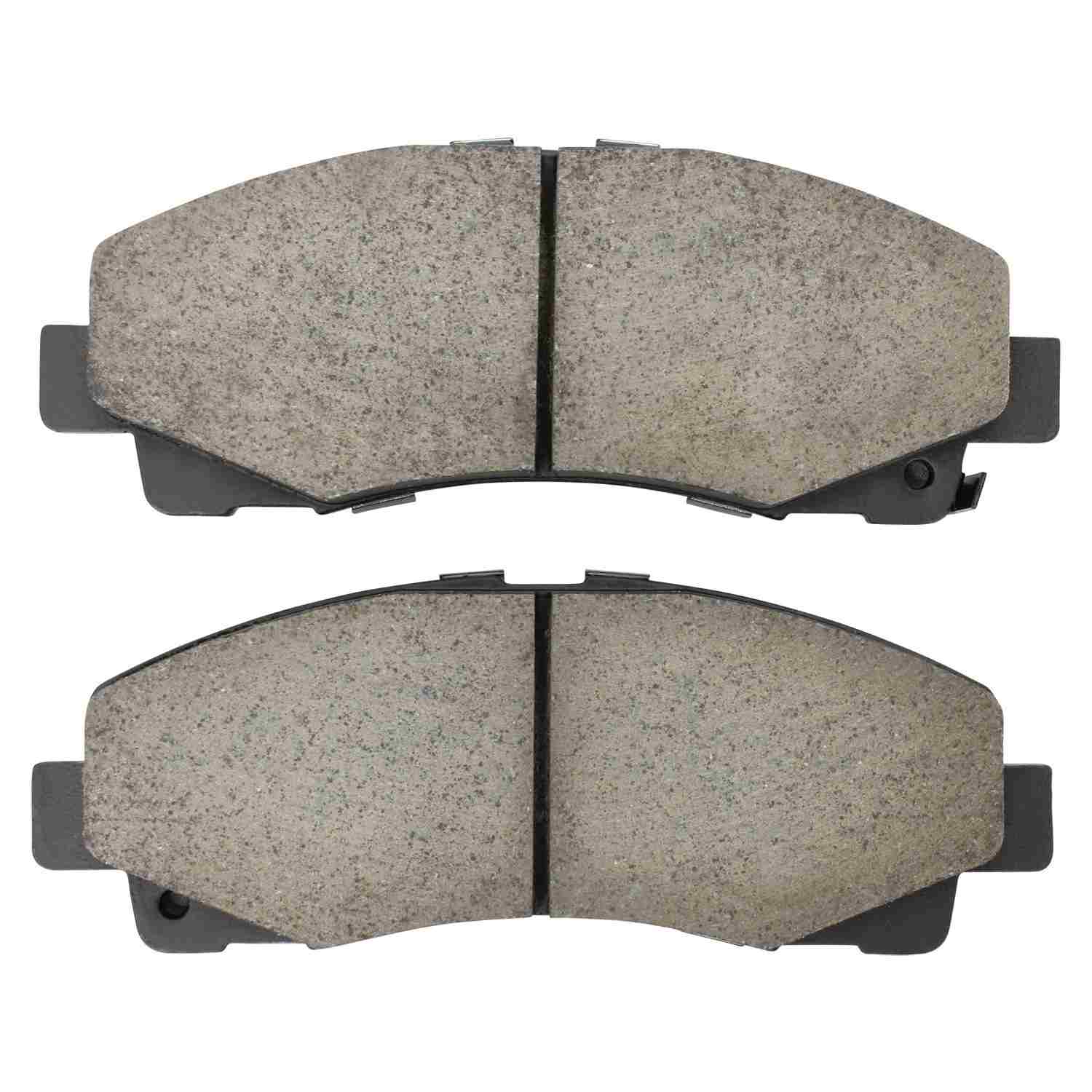 Front View of Front Disc Brake Pad Set MPA 1001-1584C