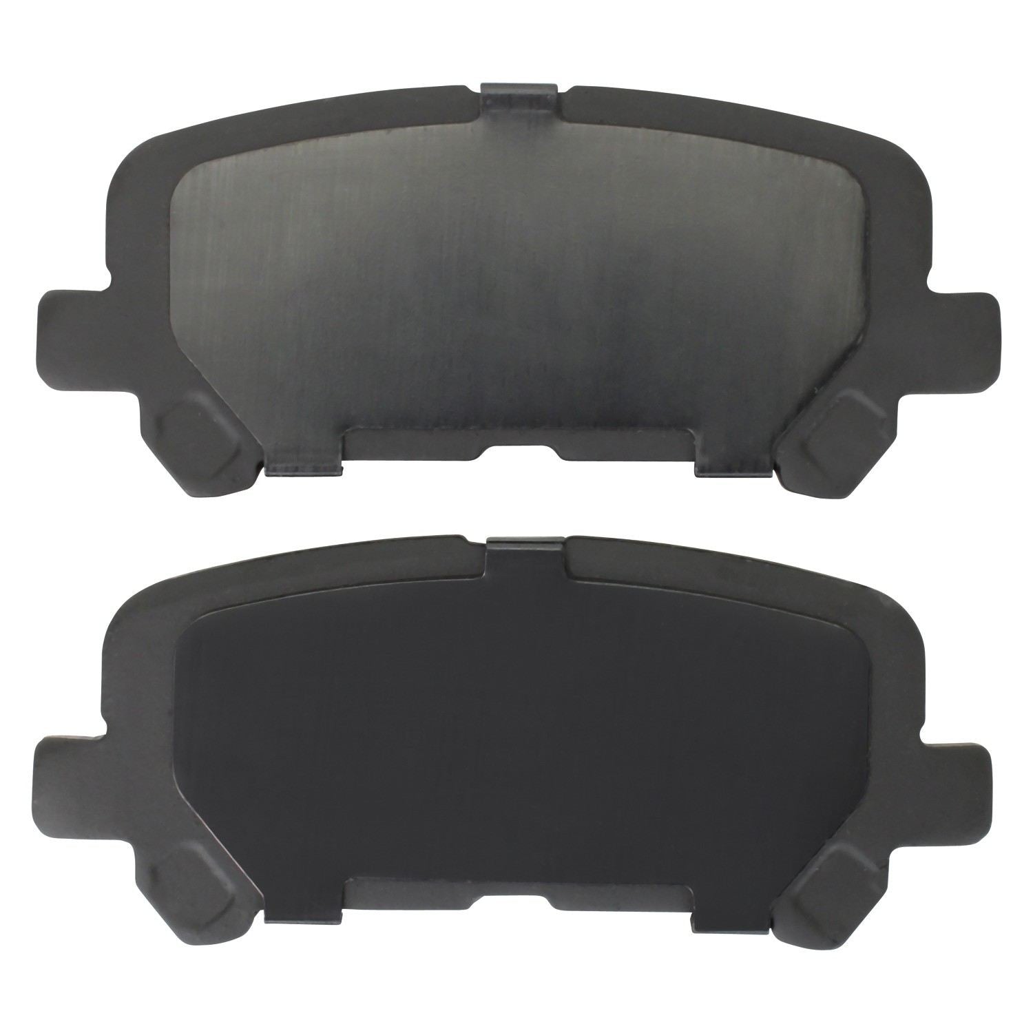 Back View of Rear Disc Brake Pad Set MPA 1001-1585C