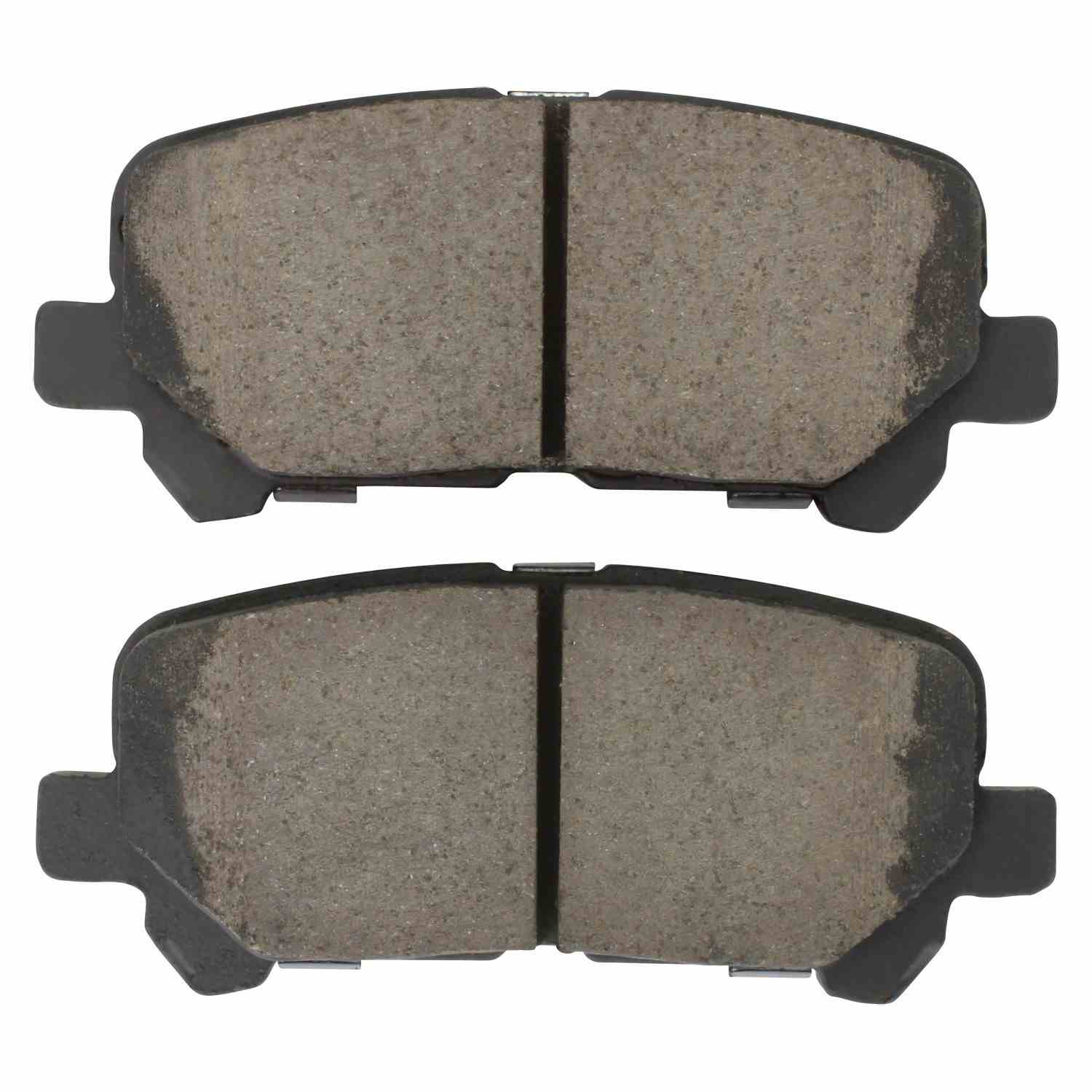 Front View of Rear Disc Brake Pad Set MPA 1001-1585C