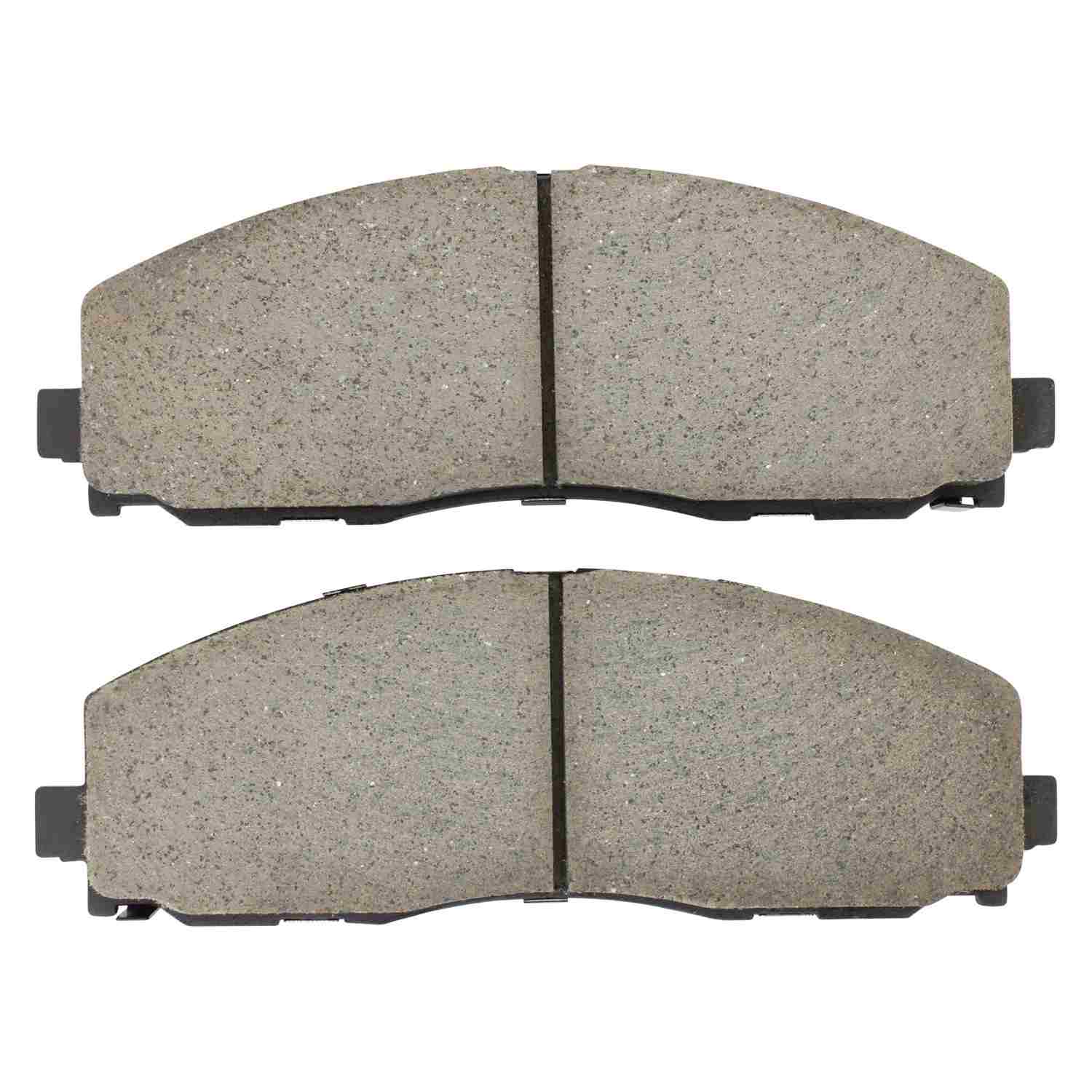 Front View of Front Disc Brake Pad Set MPA 1001-1589C