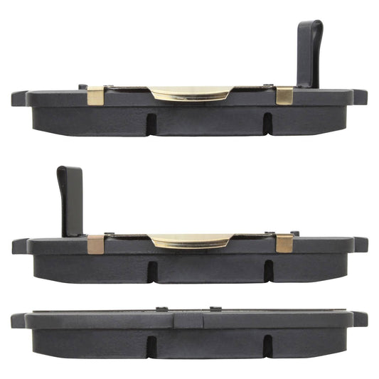 Top View of Front Disc Brake Pad Set MPA 1001-1593C