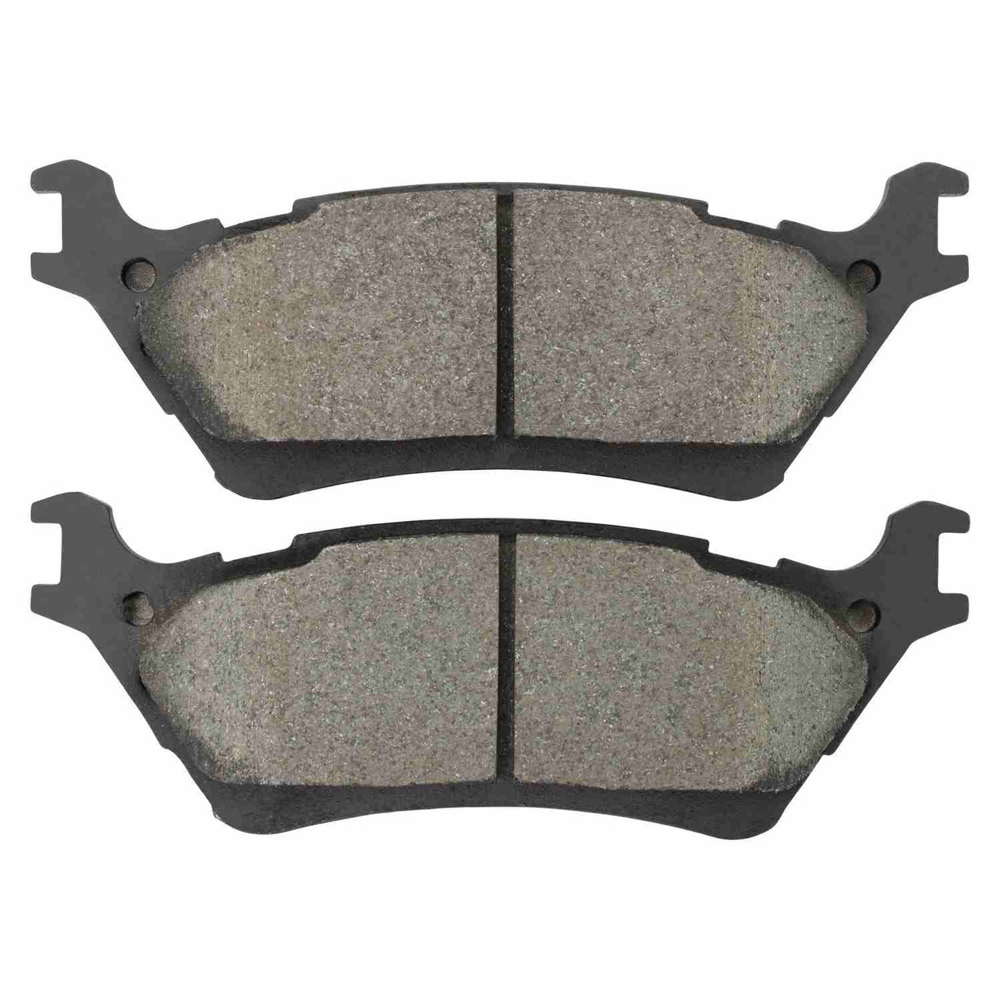 Front View of Rear Disc Brake Pad Set MPA 1001-1602C