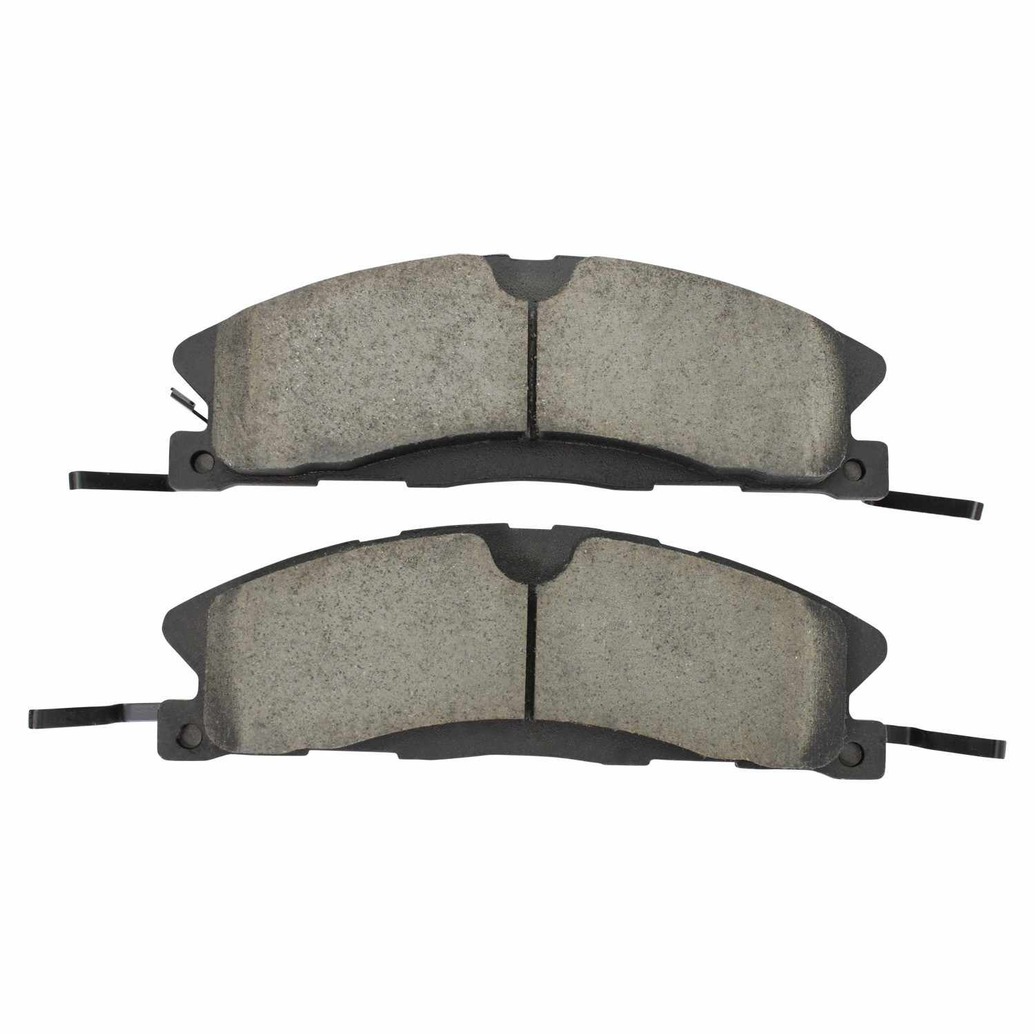 Front View of Front Disc Brake Pad Set MPA 1001-1611AC