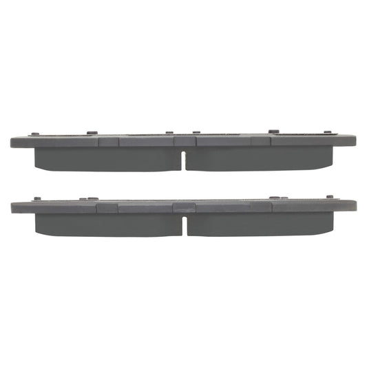 Top View of Front Disc Brake Pad Set MPA 1001-1611C