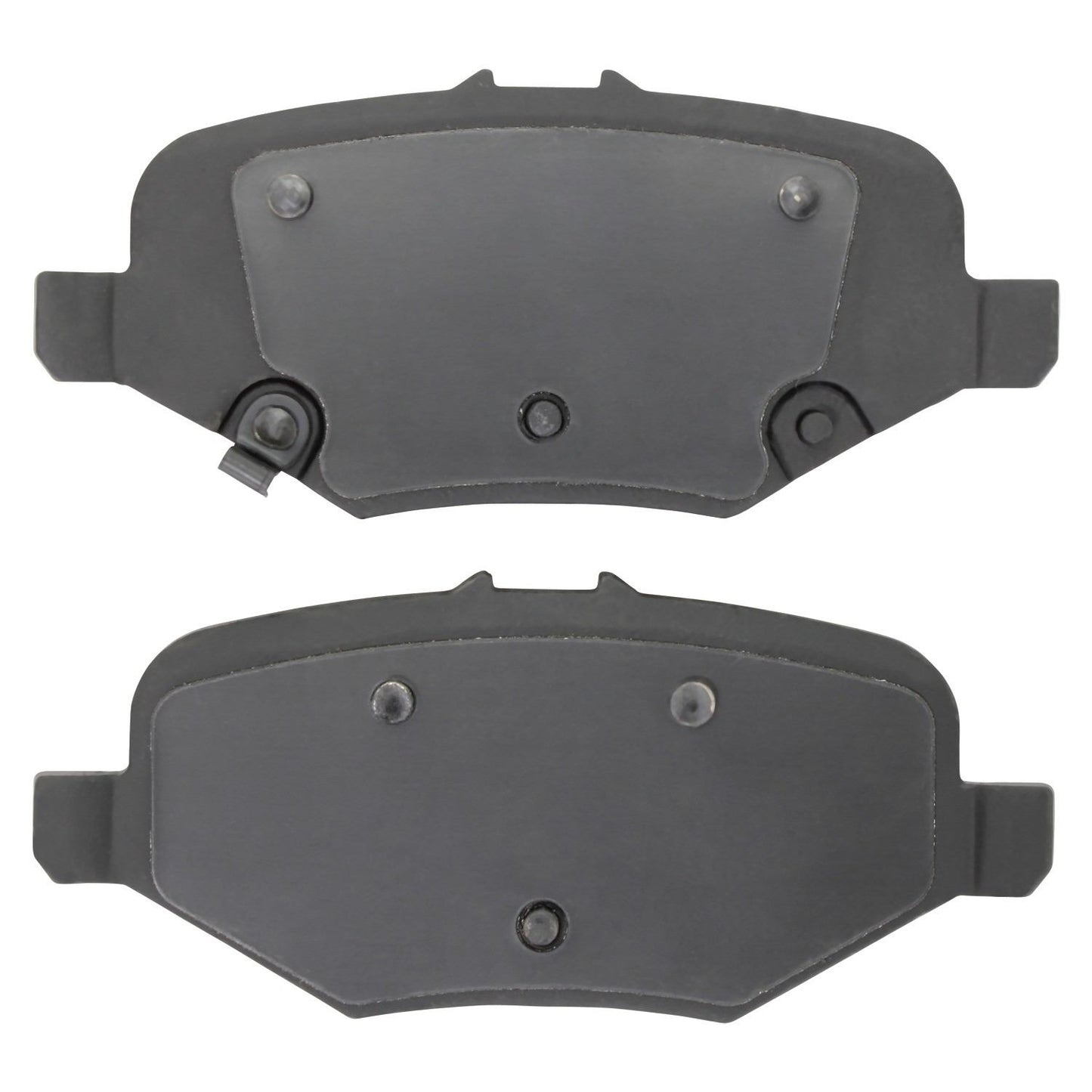 Back View of Rear Disc Brake Pad Set MPA 1001-1612C