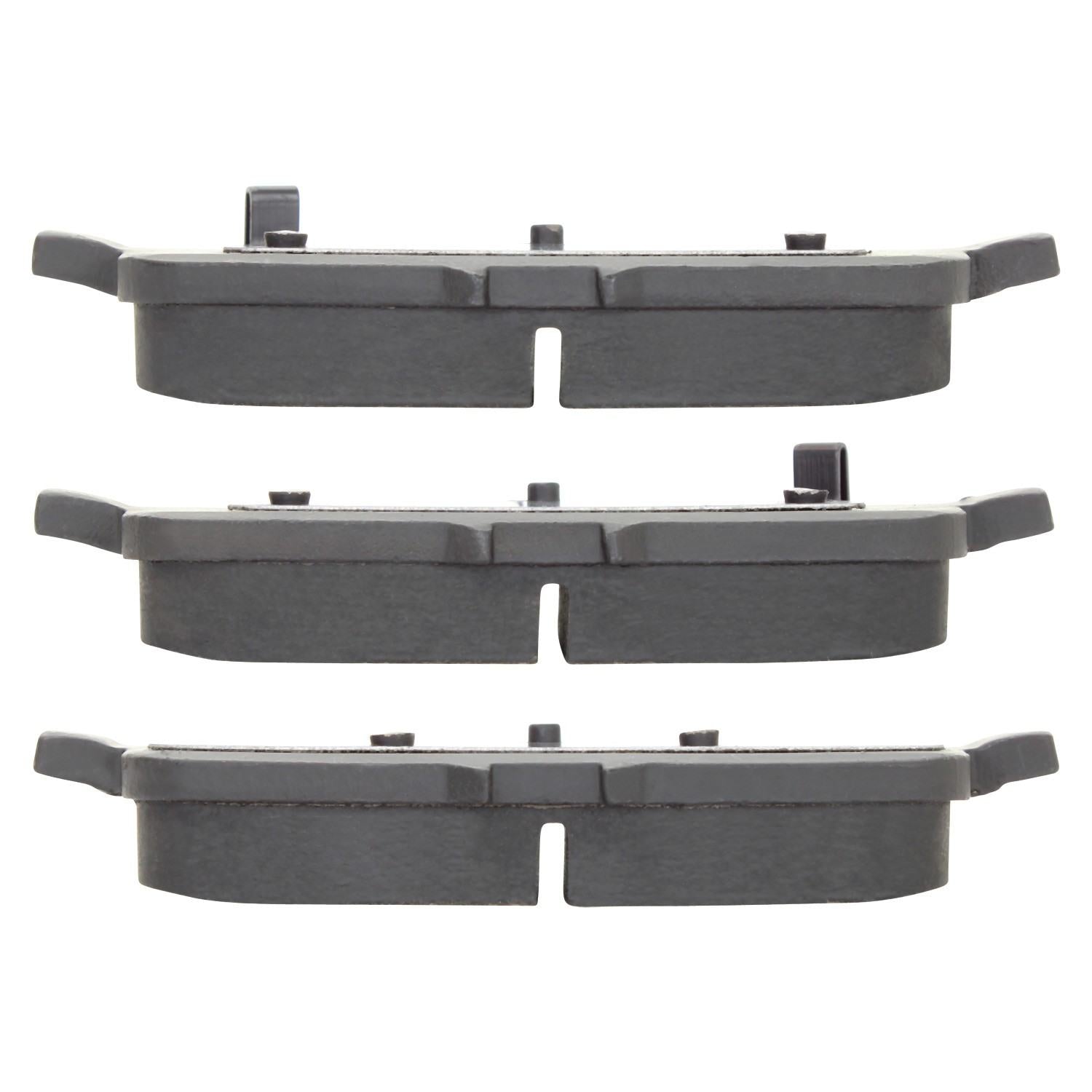 Top View of Rear Disc Brake Pad Set MPA 1001-1612C